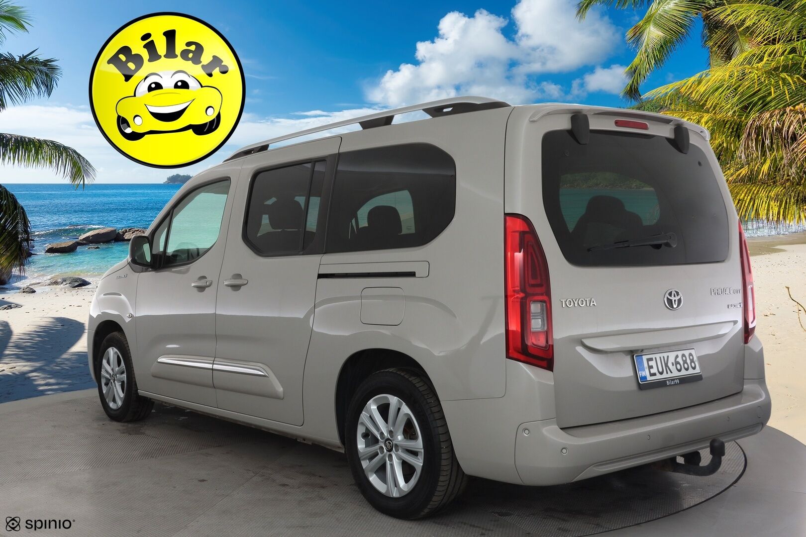 Toyota Proace CITY Verso EV 2022 L2 Premium 50 kWh 7-P - | Suomi-auto | Vakkari |  Koukku | P.Kamera | Navi | Kaistavahti | Digimittaristo | LED-Lisä | Keyless | Apple&Android |