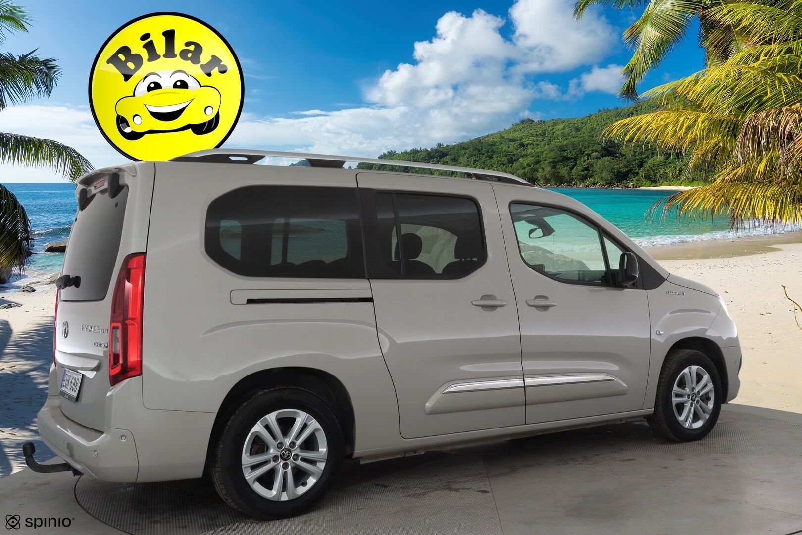 Toyota Proace CITY Verso EV 2022 L2 Premium 50 kWh 7-P - | Suomi-auto | Vakkari |  Koukku | P.Kamera | Navi | Kaistavahti | Digimittaristo | LED-Lisä | Keyless | Apple&Android |