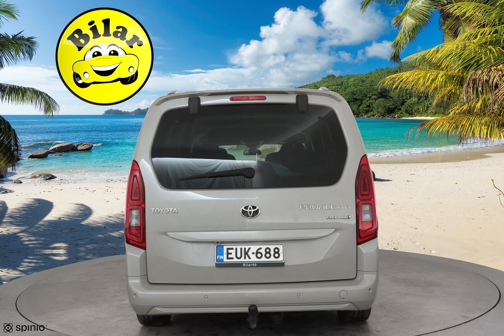 Toyota Proace CITY Verso EV 2022 L2 Premium 50 kWh 7-P - | Suomi-auto | Vakkari |  Koukku | P.Kamera | Navi | Kaistavahti | Digimittaristo | LED-Lisä | Keyless | Apple&Android |