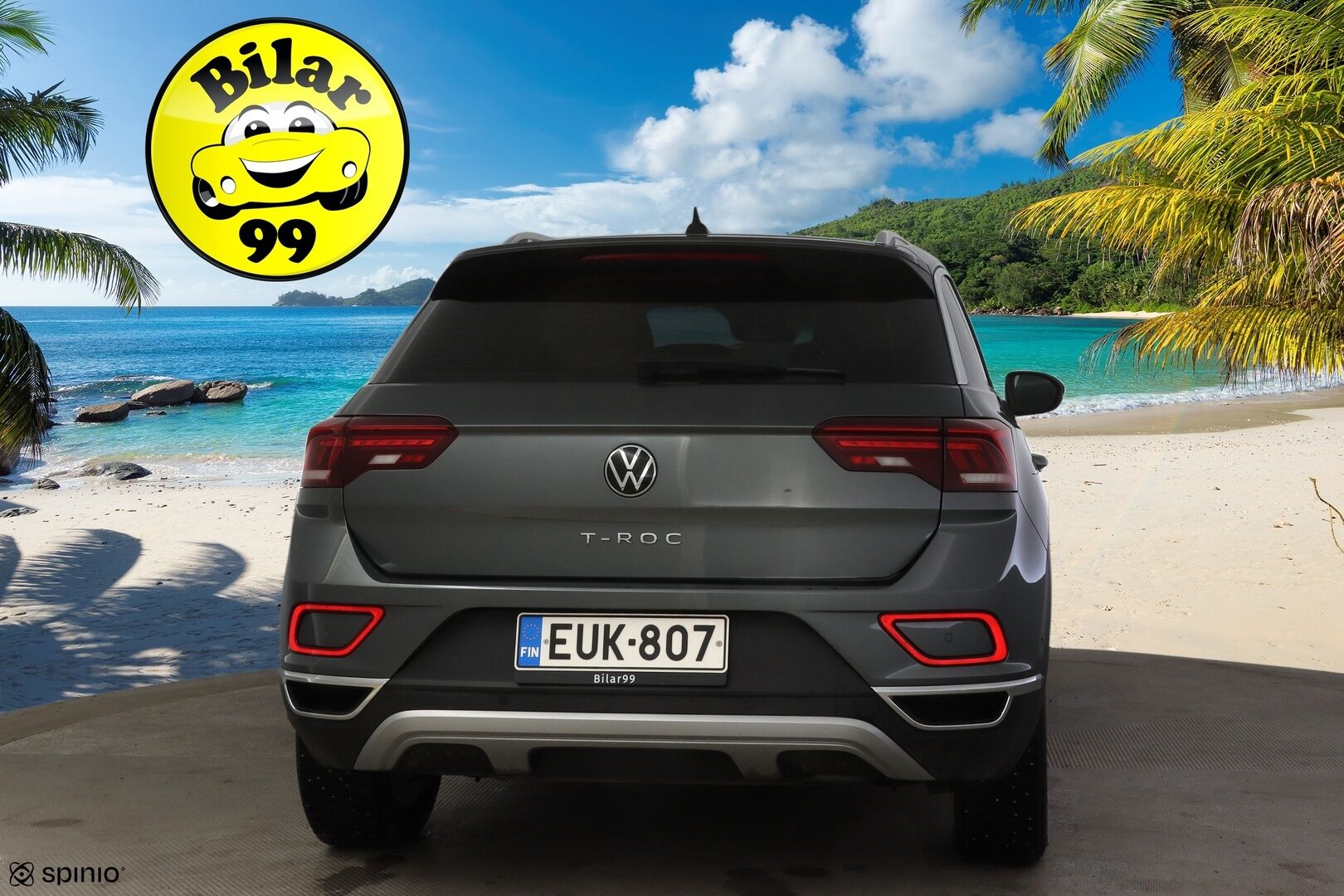 Volkswagen T-Roc 2023 Style Business 1,5 TSI EVO 110 kW DSG * ACC / P.tutkat / Webasto / IQ.Light / Digimittaristo / Facelift * - Suomi-auto / Kahdet renkaat aluvanteilla / Merkkihuollettu