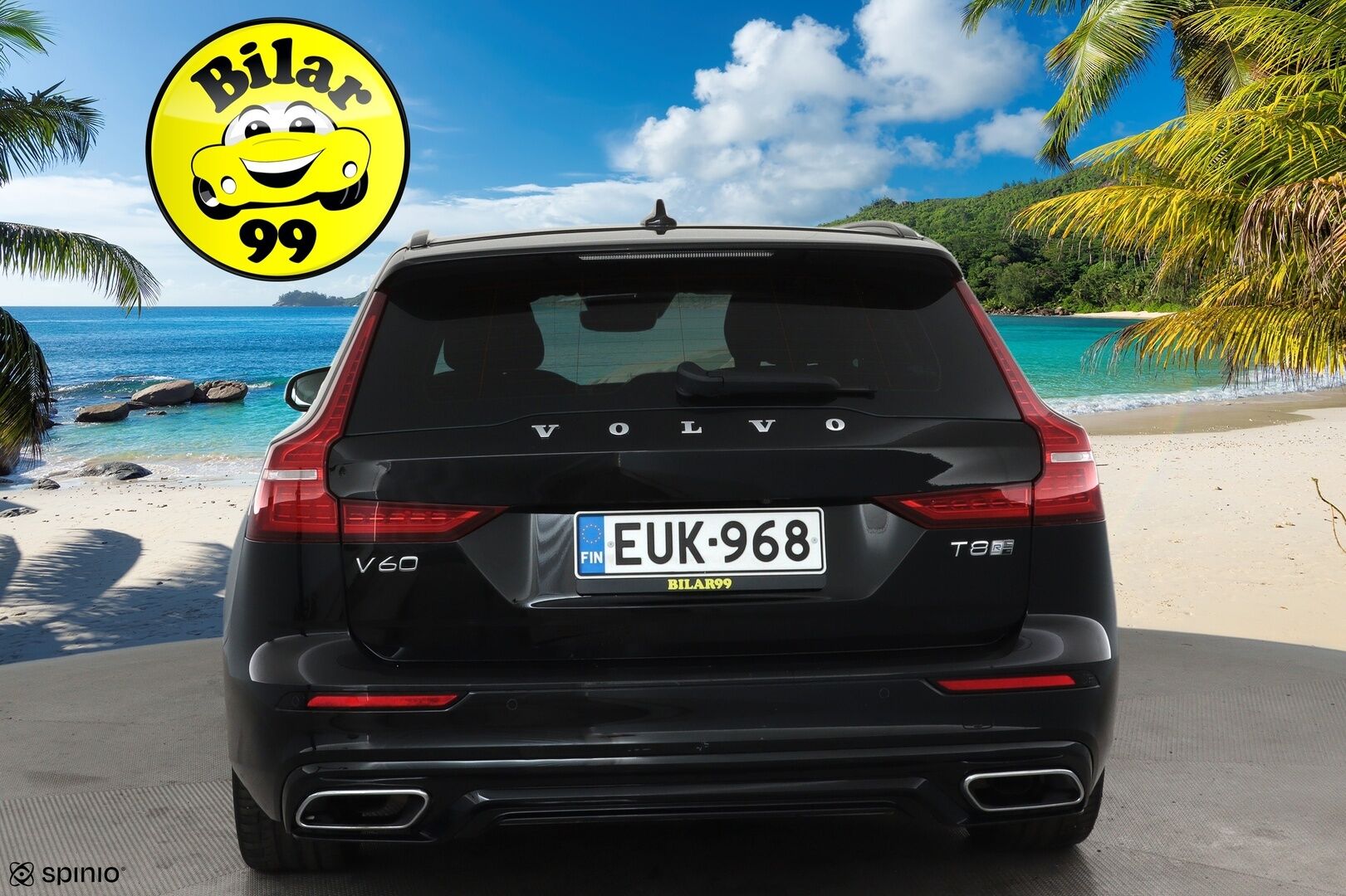 Volvo V60 2020 T8 TwE AWD R-Design aut **Adapt.vakkari / Full LED / BLIS / Koukku / Muistipenkki / Sporttipenkit** - Kahdet renkaat aluvanteilla / Merkkihuollettu / Penkinlämmittimet takana / Ratinlämmitin / Puolinahat / High Performance Audio