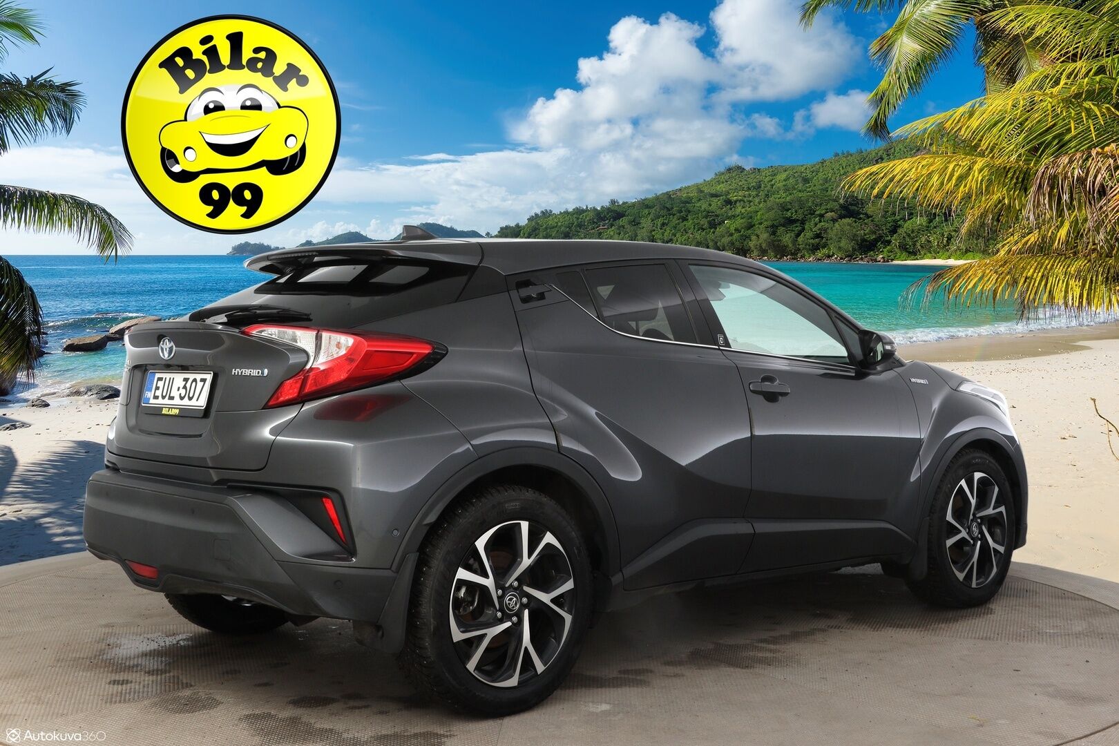 Toyota C-HR 2019 1,8 Hybrid Active ** Peruutuskamera / Adaptiivinen vakkari / Lämmitettävä ratti - * Huippu hieno / Kahdet renkaat / Tulossa * - HULLUT AVAJAISHULINAT KORKOTARJOUS 3,29 %