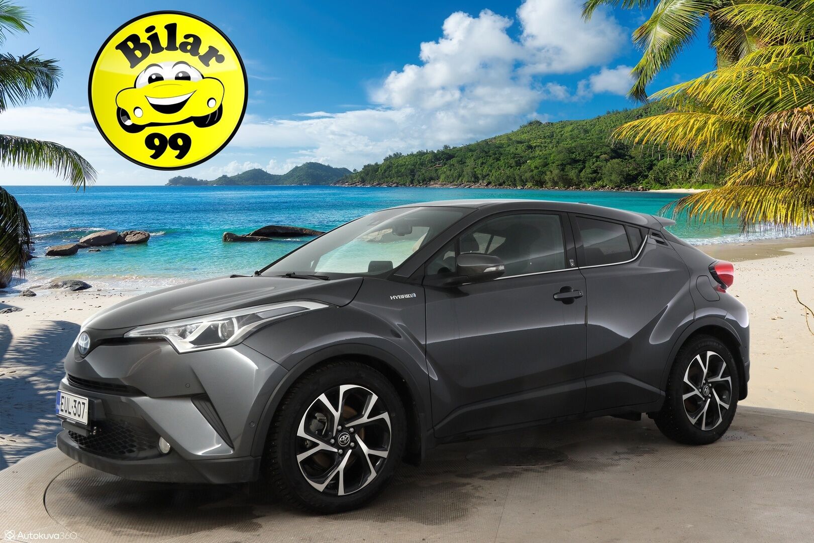 Toyota C-HR 2019 1,8 Hybrid Active ** Peruutuskamera / Adaptiivinen vakkari / Lämmitettävä ratti - * Huippu hieno / Kahdet renkaat / Tulossa * - HULLUT AVAJAISHULINAT KORKOTARJOUS 3,29 %