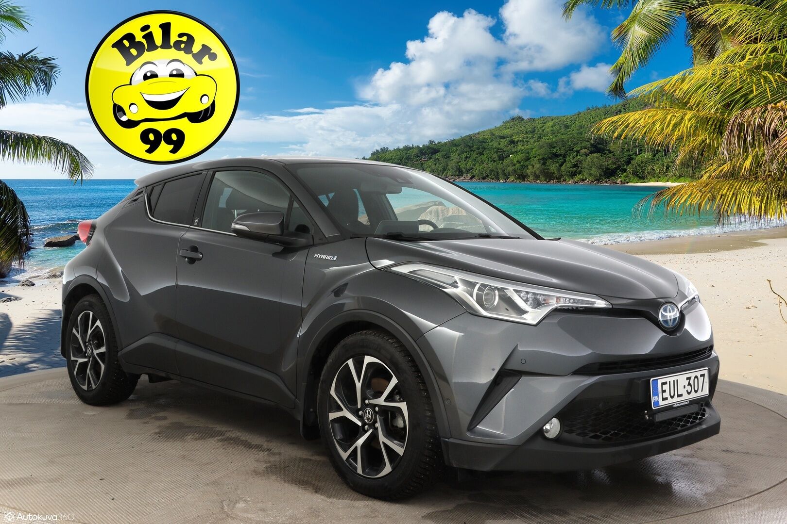 Toyota C-HR 2019 1,8 Hybrid Active ** Peruutuskamera / Adaptiivinen vakkari / Lämmitettävä ratti - * Huippu hieno / Kahdet renkaat / Tulossa * - HULLUT AVAJAISHULINAT KORKOTARJOUS 3,29 %