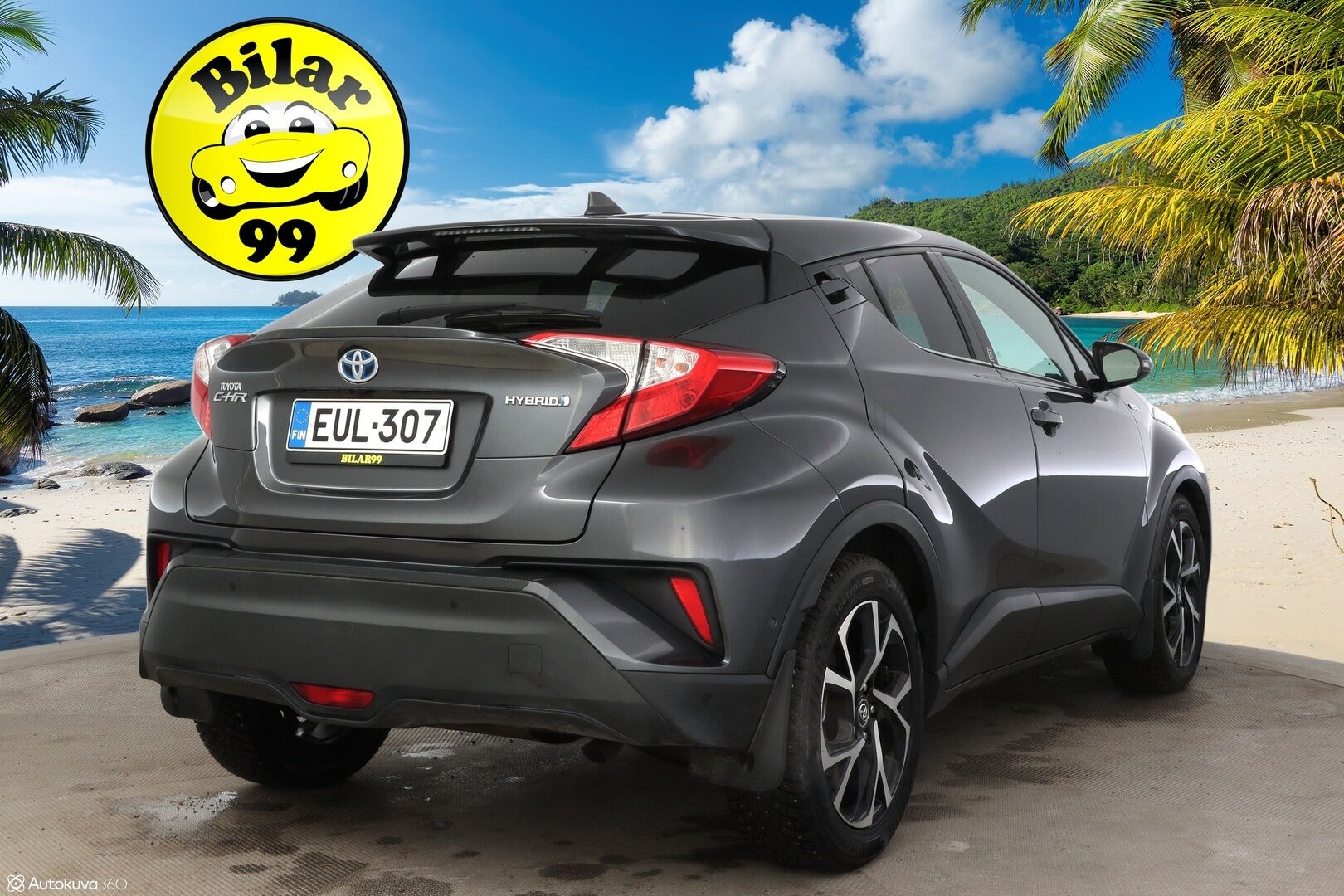 Toyota C-HR 2019 1,8 Hybrid Active ** Peruutuskamera / Adaptiivinen vakkari / Lämmitettävä ratti - * Huippu hieno / Kahdet renkaat / Tulossa * - HULLUT AVAJAISHULINAT KORKOTARJOUS 3,29 %