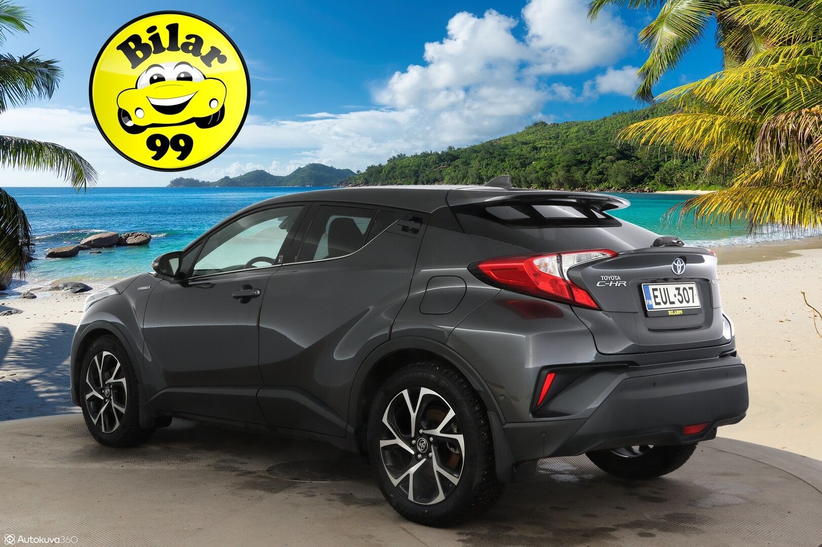 Toyota C-HR 2019 1,8 Hybrid Active ** Peruutuskamera / Adaptiivinen vakkari / Lämmitettävä ratti - * Huippu hieno / Kahdet renkaat / Tulossa * - HULLUT AVAJAISHULINAT KORKOTARJOUS 3,29 %