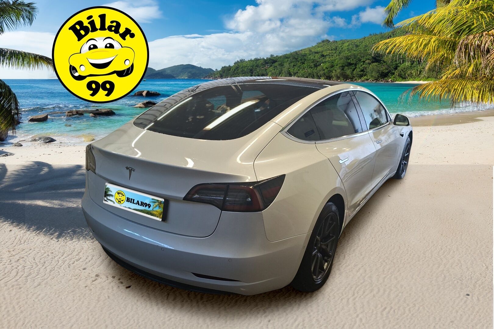 Tesla Model 3 2019 Model 3 Sedan (AA) 4ov - | Premium Audio | Vaaleet nahat | Koukku | 