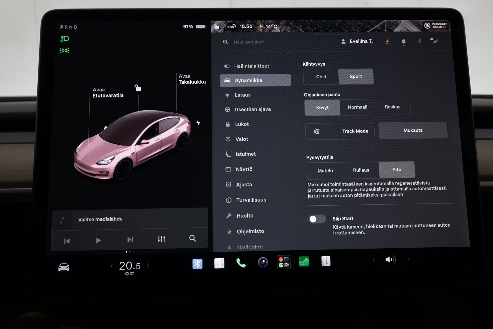 Tesla Model 3 2021 Performance - | ACC | ILP | Matrix-LED | Lasikatto | Premium Audio | Sähkönahat | Muistipenkki | P.kamera ja tutkat | Autosteer | Track mode | 2x renkaat | 