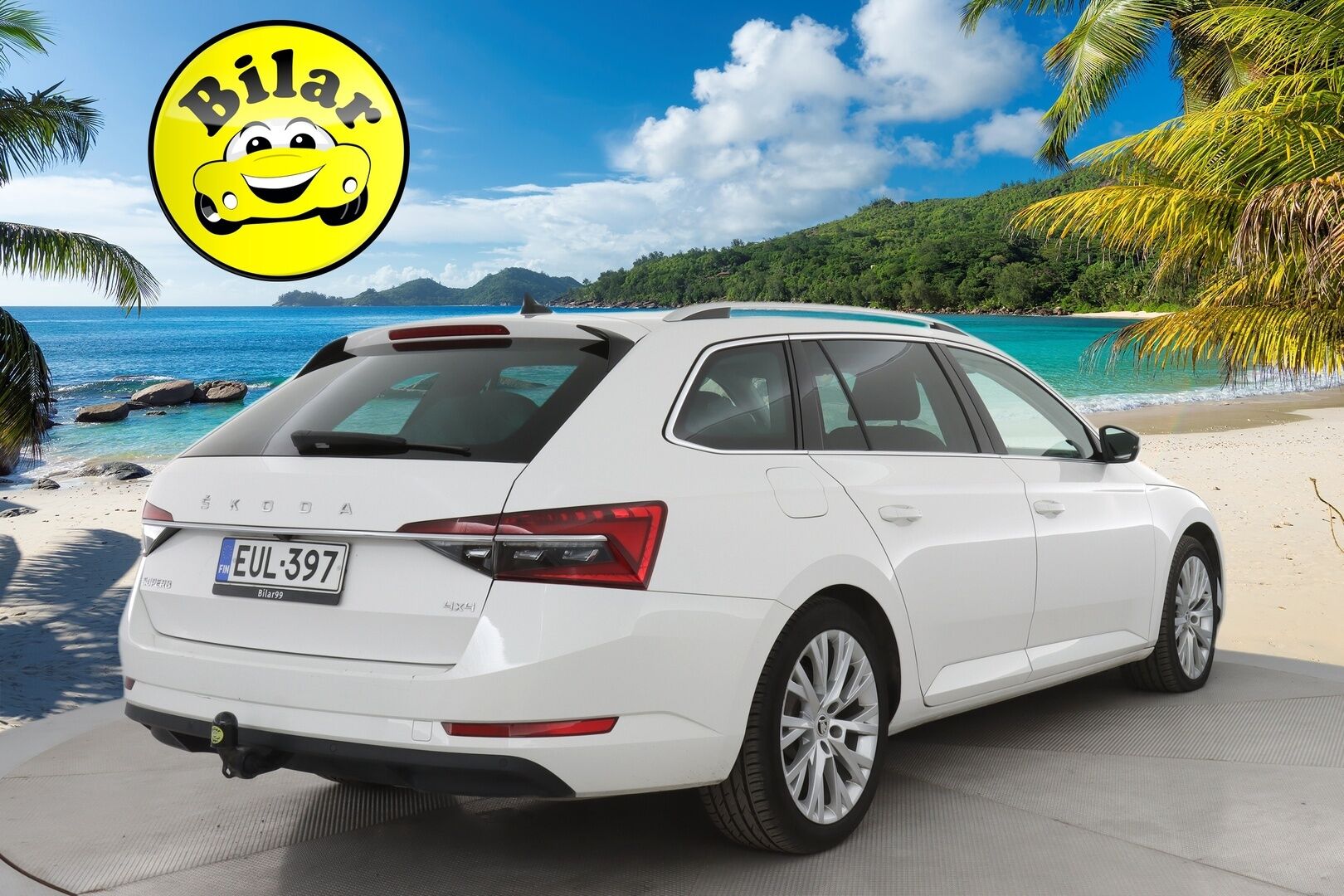 Skoda Superb 2020 Combi 2,0 TDI 190 4x4 Style BusinessLine DSG * ACC / Webasto / Canton / Nahkasisusta / Matrix-LED / Koukku / Keyless * - Kahdet renkaat aluvanteilla / Merkkihuollot