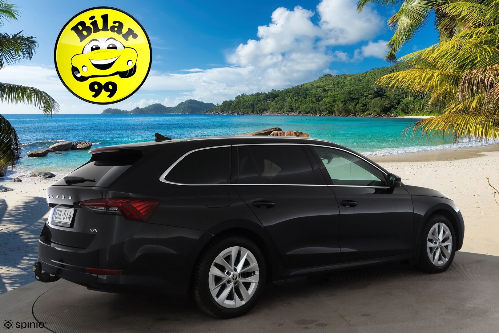 Skoda Octavia 2022 Combi 2.0 TDI 150 4x4 Style DSG . *  ACC  /  Webasto / Matrix LED  /  P.Kamera  /  Koukku  /  Hierovat penkit / Navi * - Suomi-auto / Merkkihuollettu / Kahdet renkaat / Juuri katsastettu