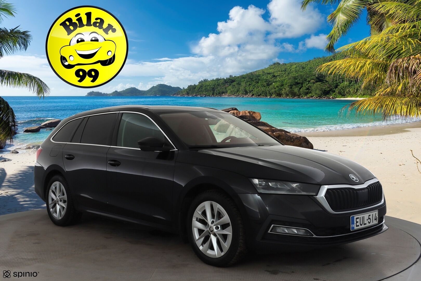 Skoda Octavia 2022 Combi 2.0 TDI 150 4x4 Style DSG . *  ACC  /  Webasto / Matrix LED  /  P.Kamera  /  Koukku  /  Hierovat penkit / Navi * - Suomi-auto / Merkkihuollettu / Kahdet renkaat / Juuri katsastettu