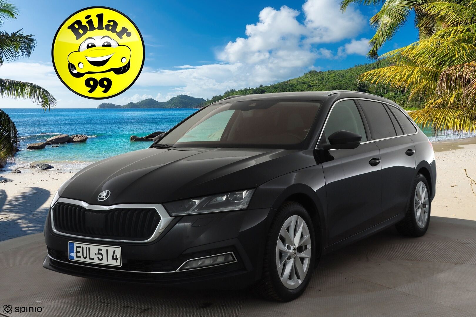 Skoda Octavia 2022 Combi 2.0 TDI 150 4x4 Style DSG . *  ACC  /  Webasto / Matrix LED  /  P.Kamera  /  Koukku  /  Hierovat penkit / Navi * - Suomi-auto / Merkkihuollettu / Kahdet renkaat / Juuri katsastettu