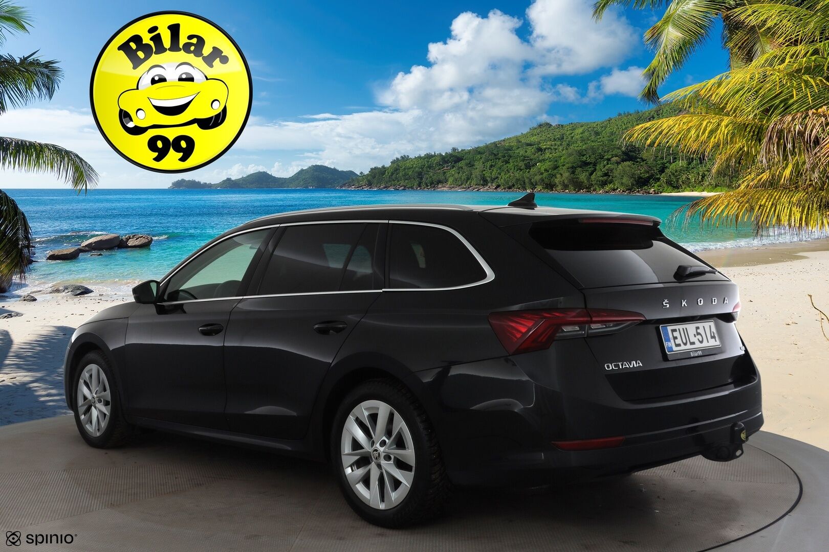 Skoda Octavia 2022 Combi 2.0 TDI 150 4x4 Style DSG . *  ACC  /  Webasto / Matrix LED  /  P.Kamera  /  Koukku  /  Hierovat penkit / Navi * - Suomi-auto / Merkkihuollettu / Kahdet renkaat / Juuri katsastettu