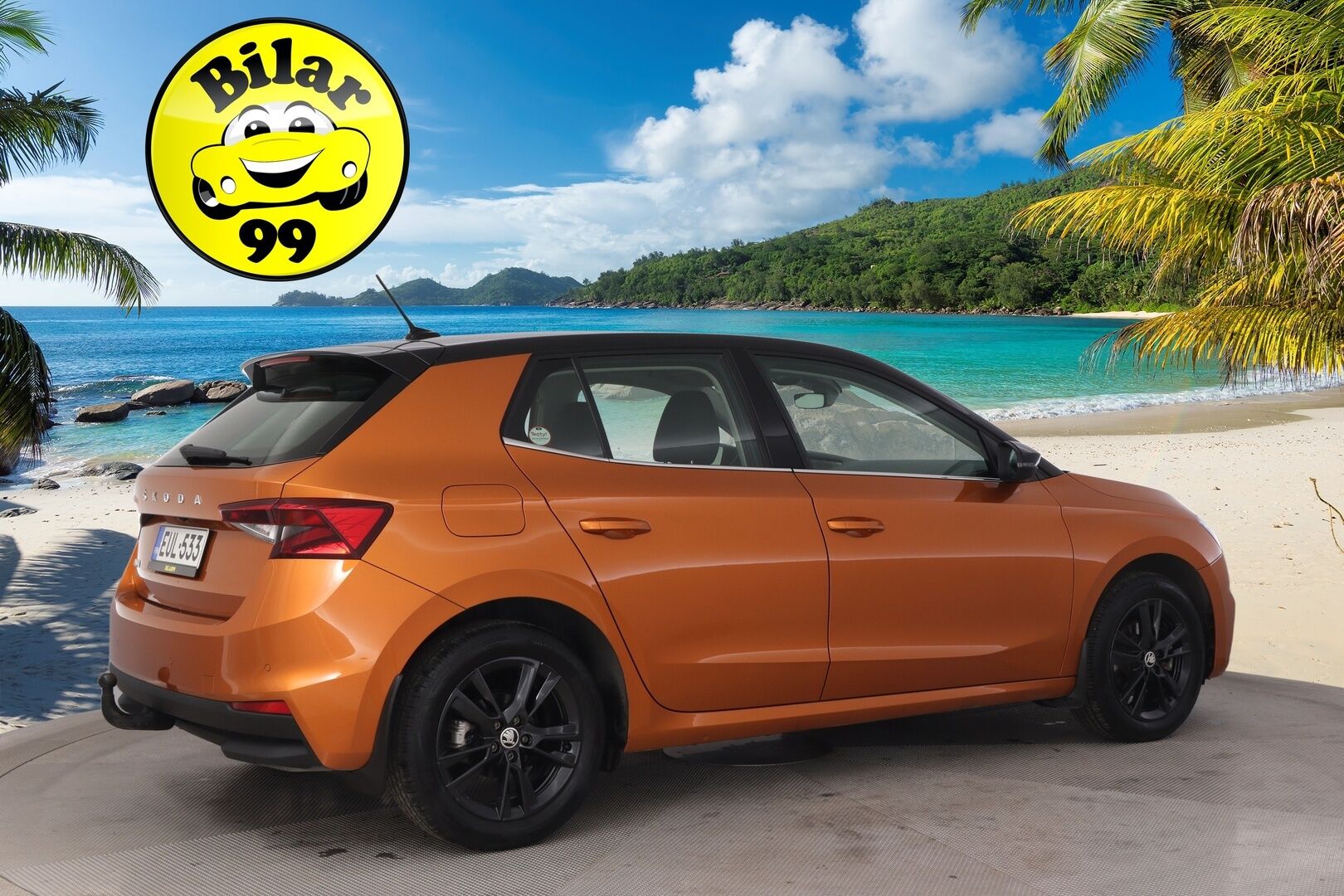 Skoda Fabia 2022 1.5 TSI Style DSG Autom. *Adapt vakkari / Vetokoukku / Erikoisväri / Ratinlämmitin / Moottorinlämmitin* - Suomi-auto / 2-Omisteinen / Merkkihuollettu - HULLUT AVAJAISHULINAT KORKOTARJOUS 3,29 %