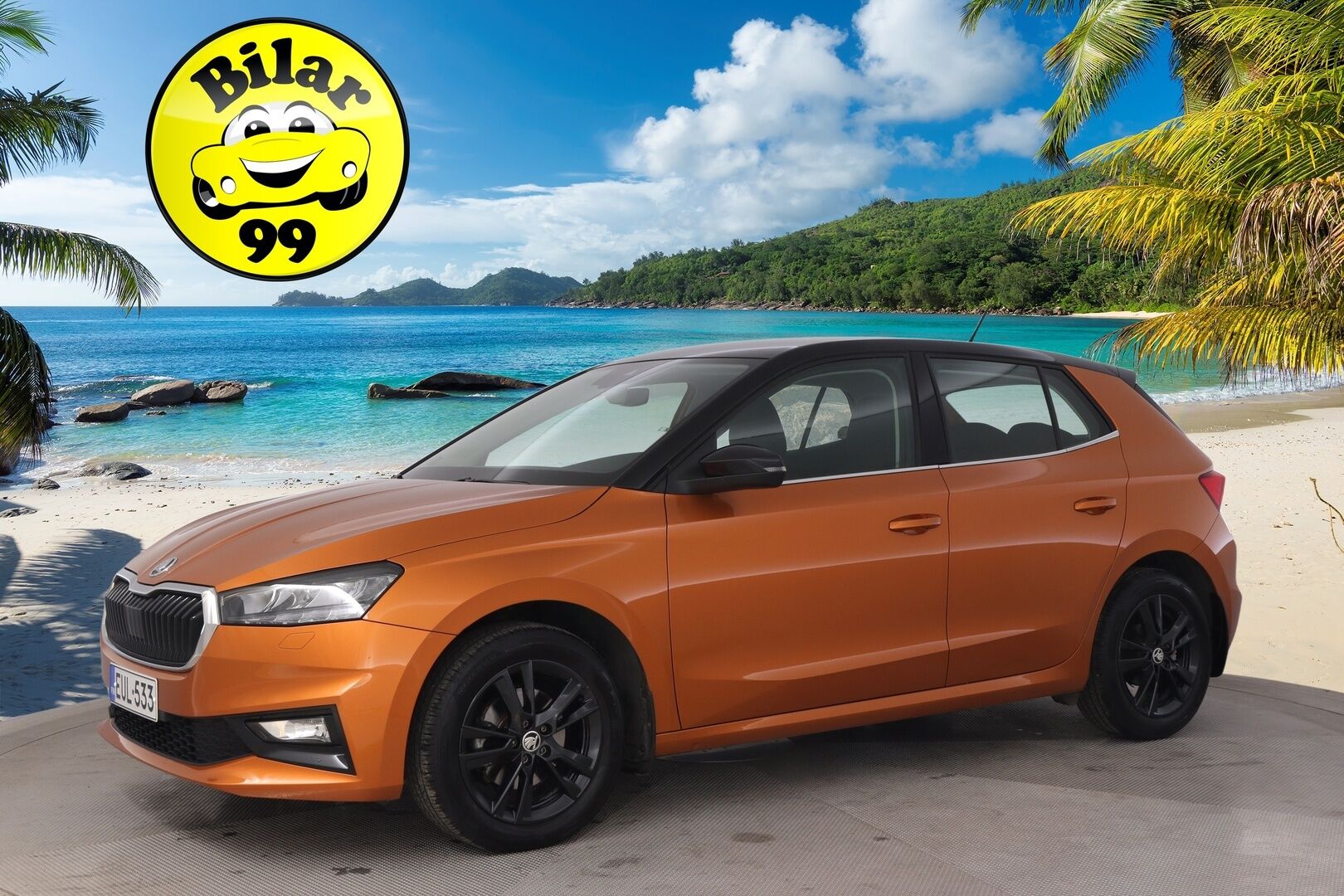 Skoda Fabia 2022 1.5 TSI Style DSG Autom. *Adapt vakkari / Vetokoukku / Erikoisväri / Ratinlämmitin / Moottorinlämmitin* - Suomi-auto / 2-Omisteinen / Merkkihuollettu - HULLUT AVAJAISHULINAT KORKOTARJOUS 3,29 %