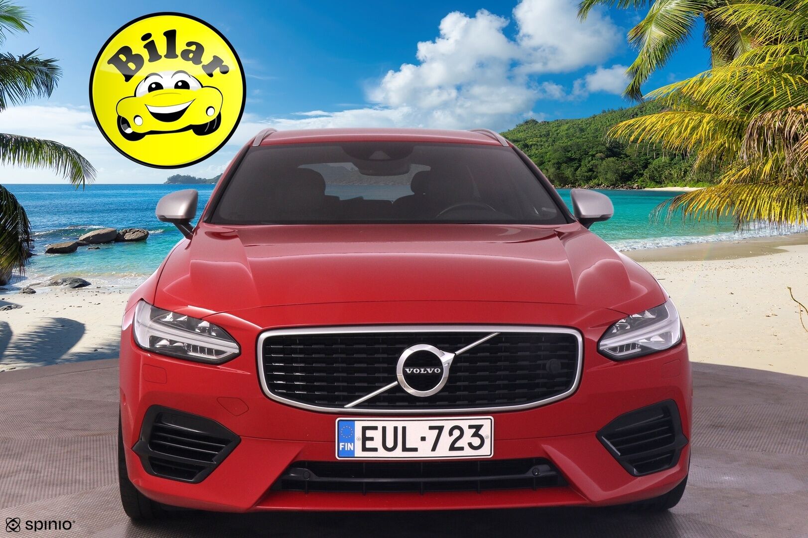 Volvo V90 2018 T8 AWD R-Design aut - | ACC | LED | Pilot Assist | Kaistavahti | VOC | Lohko | P.Kamera | Lämm.Ratti | S.Luukku | Sähkös. Istuimet | - KORKO VAIN 3,99 %