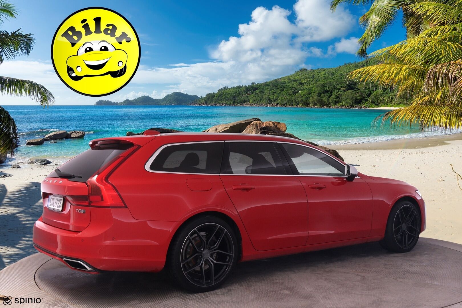 Volvo V90 2018 T8 AWD R-Design aut - | ACC | LED | Pilot Assist | Kaistavahti | VOC | Lohko | P.Kamera | Lämm.Ratti | S.Luukku | Sähkös. Istuimet |