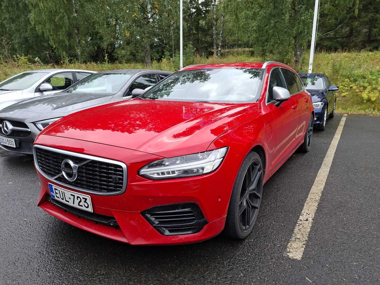 Volvo V90 2018 T8 AWD R-Design aut - | ACC | LED | Pilot Assist | Kaistavahti | VOC | Lohko | P.Kamera | Lämm.Ratti | S.Luukku | Sähkös. Istuimet |