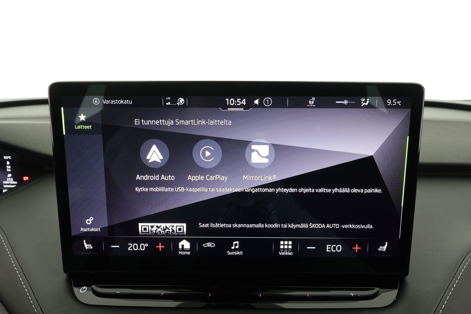 Skoda Enyaq 2023 80x 4x4 SportLine iV * ACC / ILP / Koukku / Skoda Crystal Matrix-LED / Muistipenkki / P.Kamera / Keyless / Apple&Android * - 1.Om Suomi-auto / Kahdet Renkaat / Koti & Kauppaaturi - HULLUT AVAJAISHULINAT KORKOTARJOUS 3,29 %