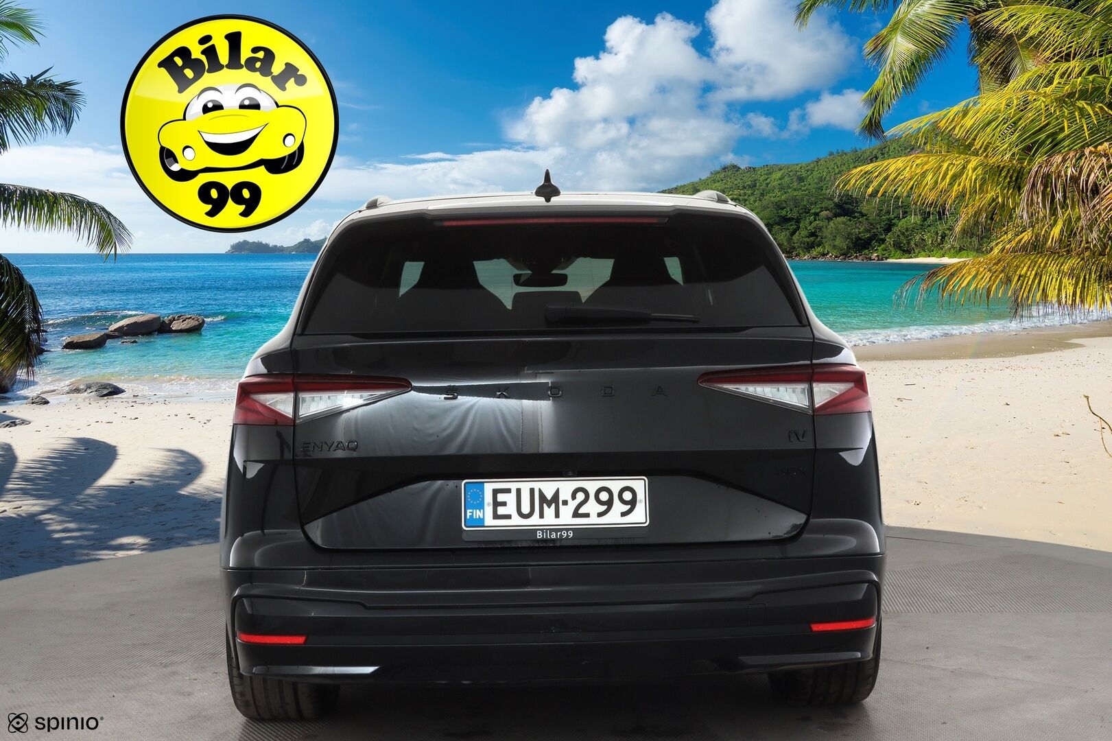 Skoda Enyaq 2023 80x 4x4 SportLine iV * ACC / ILP / Koukku / Skoda Crystal Matrix-LED / Muistipenkki / P.Kamera / Keyless / Apple&Android * - 1.Om Suomi-auto / Kahdet Renkaat / Koti & Kauppaaturi - HULLUT AVAJAISHULINAT KORKOTARJOUS 3,29 %