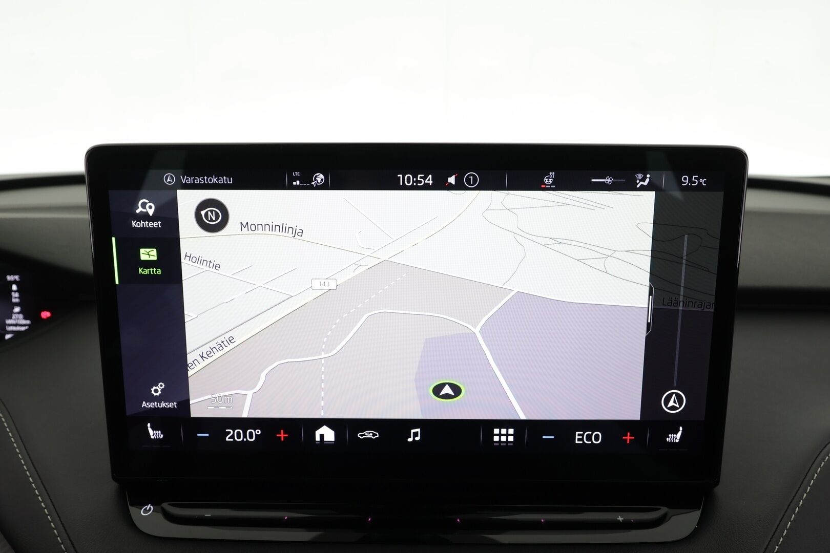 Skoda Enyaq 2023 80x 4x4 SportLine iV * ACC / ILP / Koukku / Skoda Crystal Matrix-LED / Muistipenkki / P.Kamera / Keyless / Apple&Android * - 1.Om Suomi-auto / Kahdet Renkaat / Koti & Kauppaaturi - HULLUT AVAJAISHULINAT KORKOTARJOUS 3,29 %