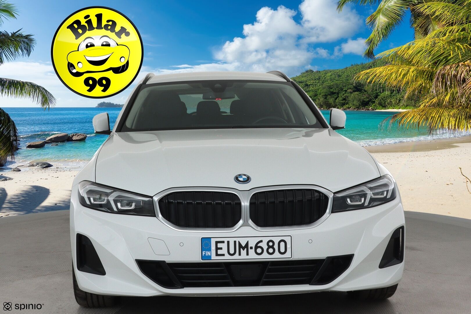 BMW 330 2023 G21 Touring 330e xDrive A Charged Edition **Adapt.vakkari / Hifit / Comfort Access / LED / Widescreen / P.tutkat** - 3,99 % KORKOTARJOUS TÄHÄN AUTOON - 1.Om Suomi-auto / Kahdet renkaat aluvanteilla / Sporttipenkit / Mustat nahat