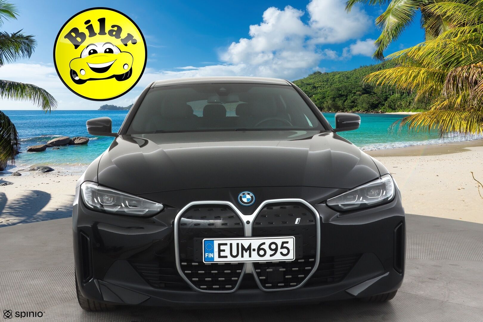 BMW i4 2023 eDrive35 - | ACC | Akkukäyttöine | Koukku | Hifit | P.kamera | Sporttipenkit | Widescreen | Puolinahat | 1.Om Suomi-auto | Kahdet Renkaat | Merkkihuollettu |