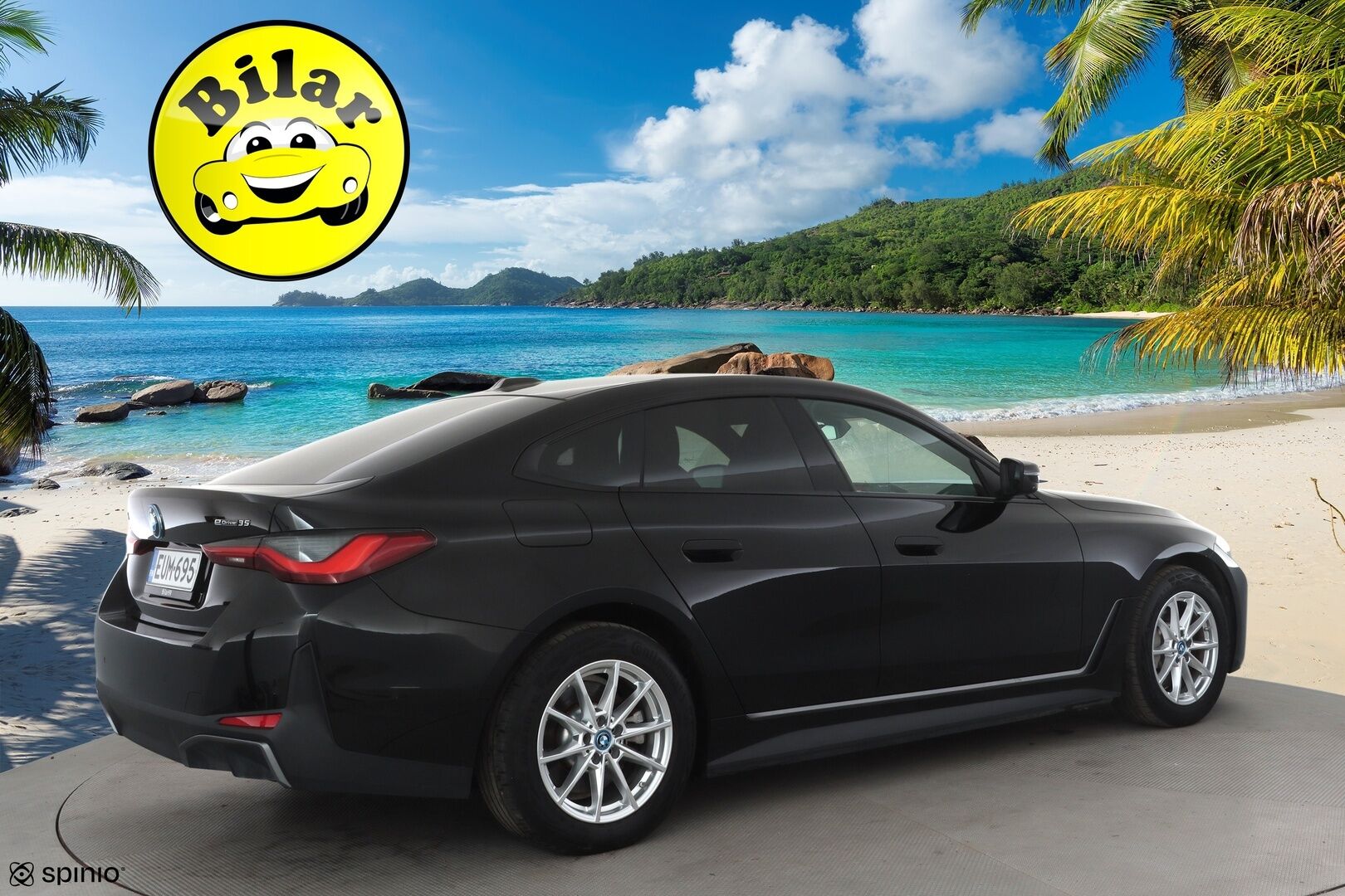 BMW i4 2023 eDrive35 - | ACC | Akkukäyttöine | Koukku | Hifit | P.kamera | Sporttipenkit | Widescreen | Puolinahat | 1.Om Suomi-auto | Kahdet Renkaat | Merkkihuollettu |