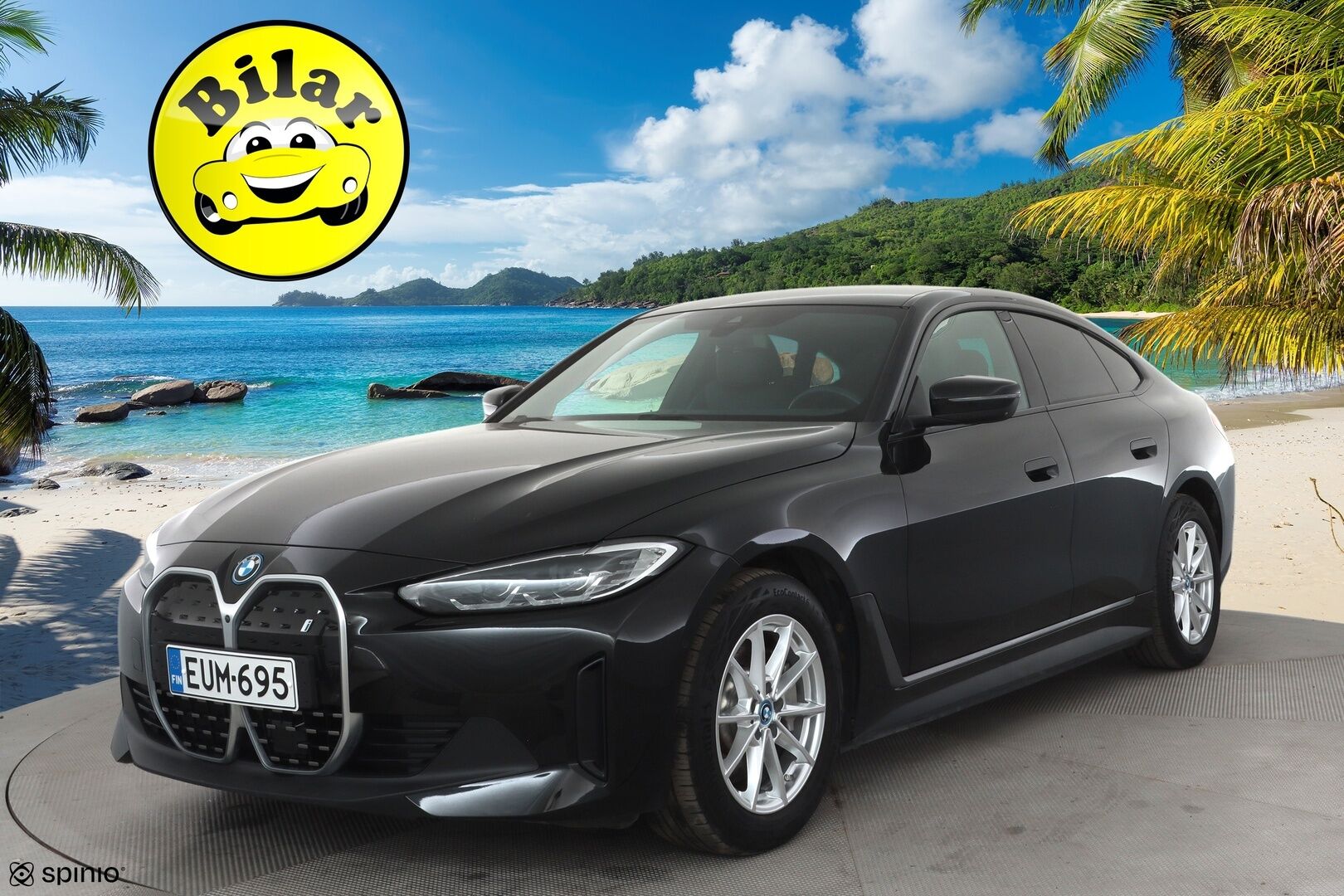 BMW i4 2023 eDrive35 - | ACC | Akkukäyttöine | Koukku | Hifit | P.kamera | Sporttipenkit | Widescreen | Puolinahat | 1.Om Suomi-auto | Kahdet Renkaat | Merkkihuollettu |