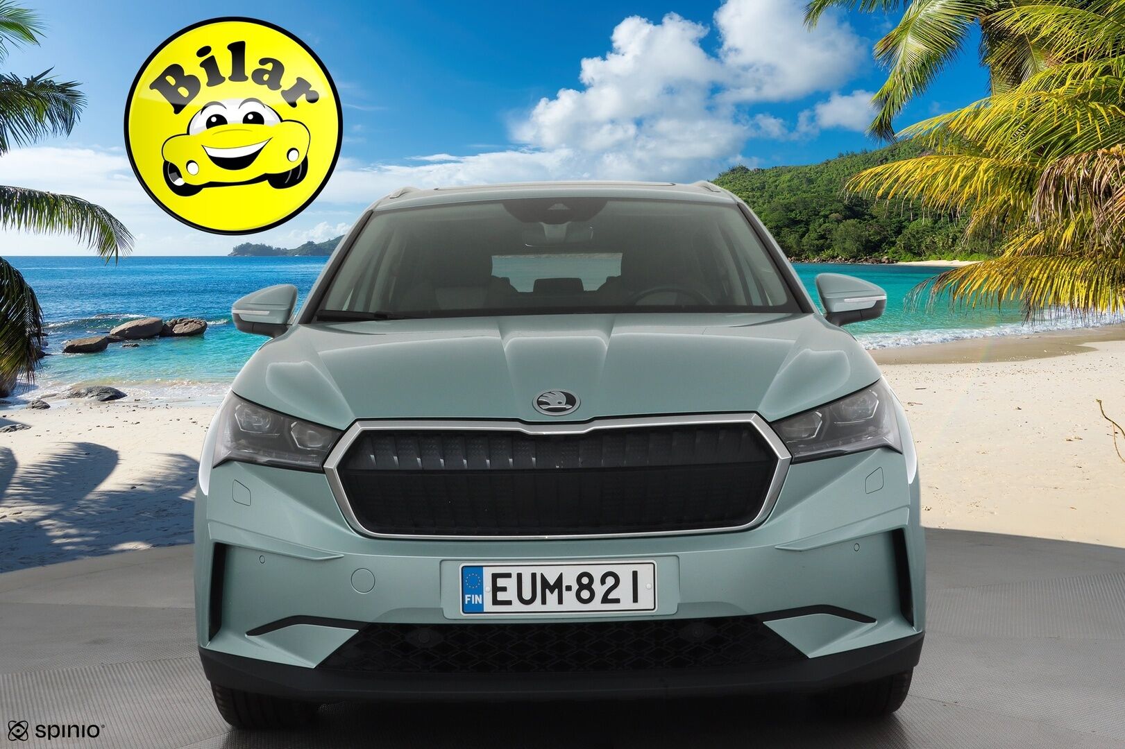 Skoda Enyaq 2023 80x 4x4 iV * ACC / ILP / Matrix-LED / Panorama / Muistipenkit / P.kamera / Keyless / Apple&Android * - 1.Om Suomi-Auto / Kahdet Renkaat