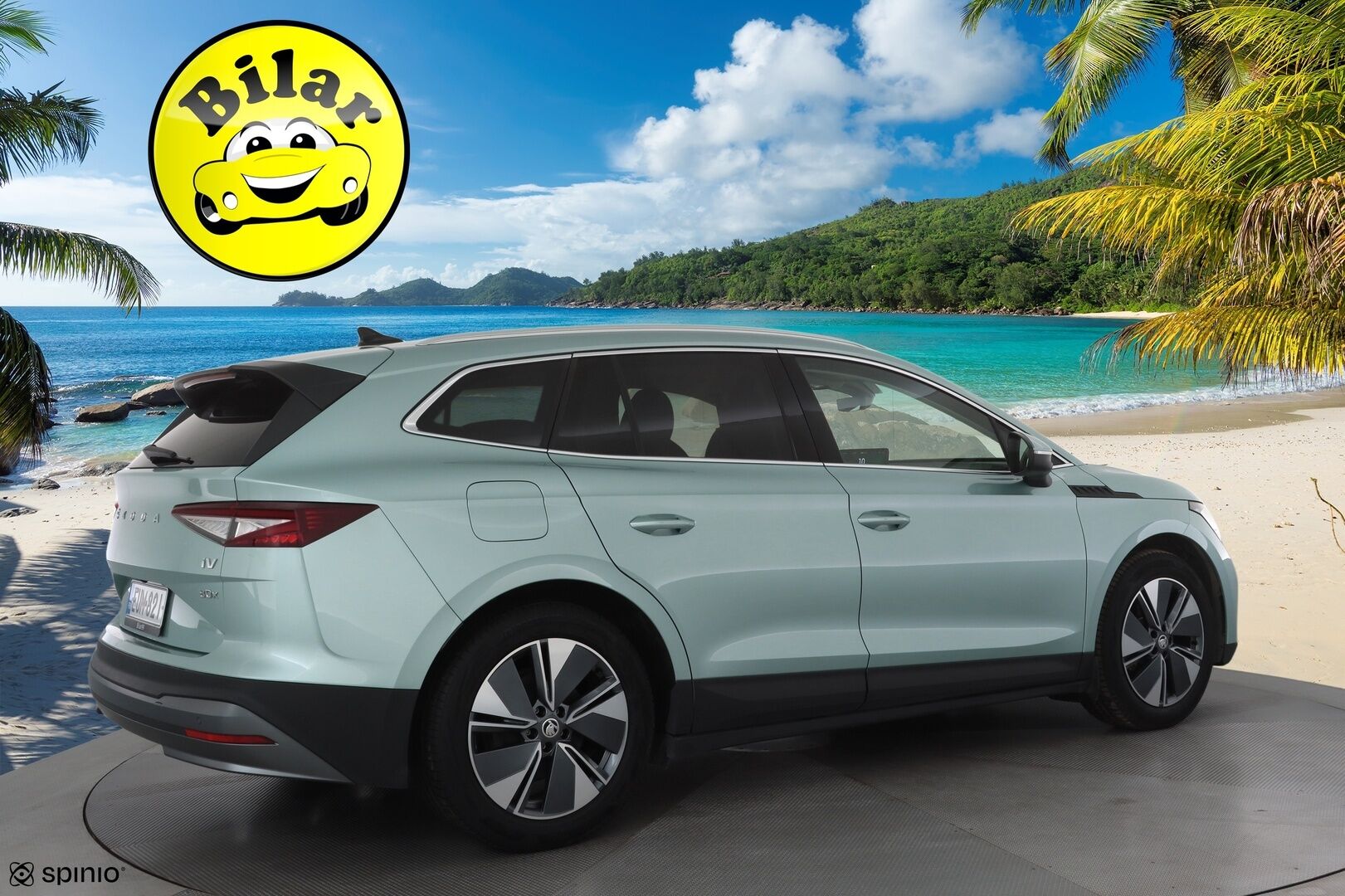 Skoda Enyaq 2023 80x 4x4 iV * ACC / ILP / Matrix-LED / Panorama / Muistipenkit / P.kamera / Keyless / Apple&Android * - 1.Om Suomi-Auto / Kahdet Renkaat