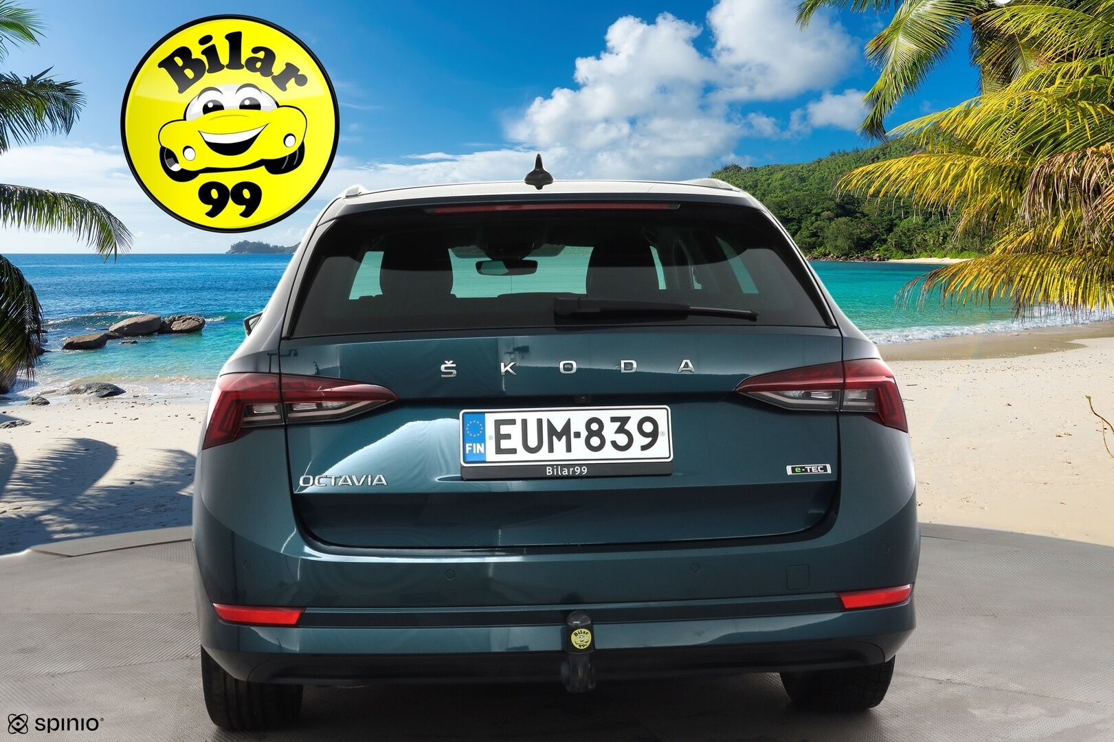 Skoda Octavia 2023 Combi 1.5 TSI Style eTEC DSG * Koukku / ACC / Webasto / Matrix-LED /  P.Kamera / Smartlink / Keyless * - 1-om Suomi-auto / Kahdet renkaat aluvanteilla / Merkkihuollot