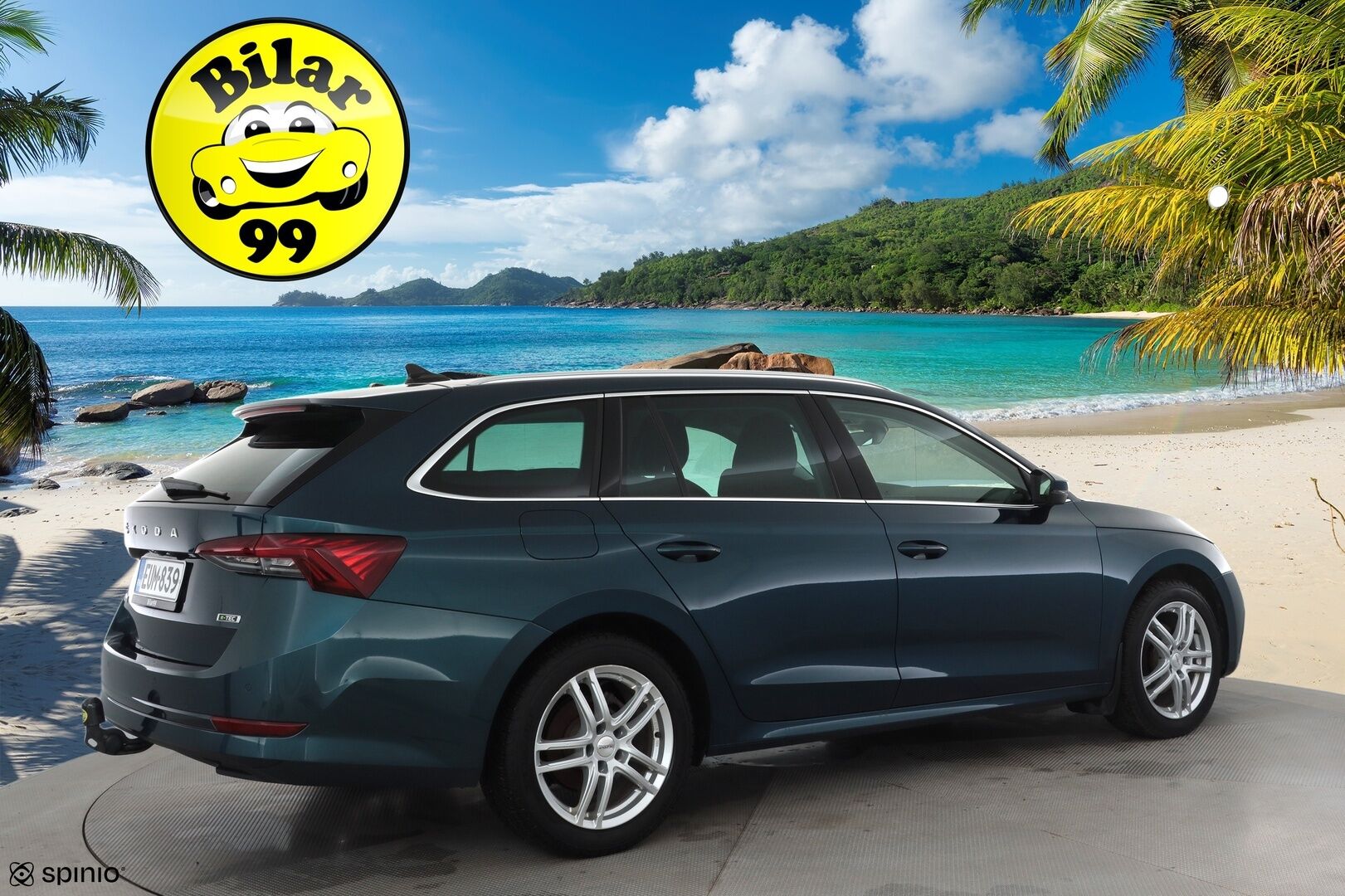 Skoda Octavia 2023 Combi 1.5 TSI Style eTEC DSG * Koukku / ACC / Webasto / Matrix-LED /  P.Kamera / Smartlink / Keyless * - 1-om Suomi-auto / Kahdet renkaat aluvanteilla / Merkkihuollot