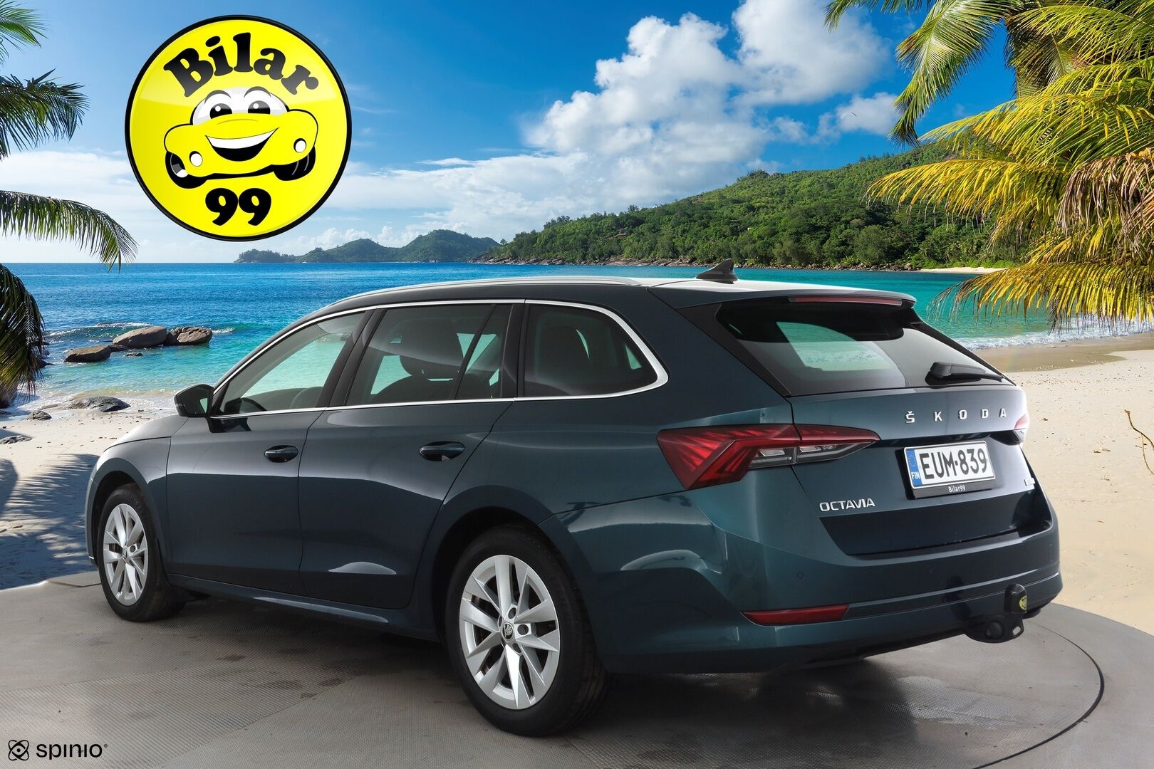 Skoda Octavia 2023 Combi 1.5 TSI Style eTEC DSG * Koukku / ACC / Webasto / Matrix-LED /  P.Kamera / Smartlink / Keyless * - 1-om Suomi-auto / Kahdet renkaat aluvanteilla / Merkkihuollot