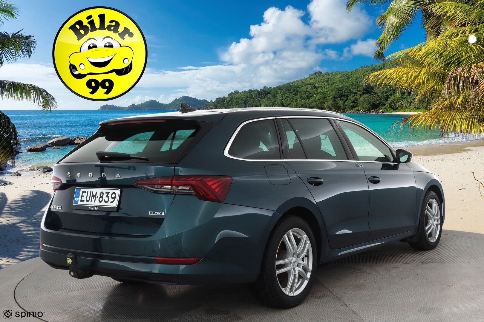 Skoda Octavia 2023 Combi 1.5 TSI Style eTEC DSG * Koukku / ACC / Webasto / Matrix-LED /  P.Kamera / Smartlink / Keyless * - 1-om Suomi-auto / Kahdet renkaat aluvanteilla / Merkkihuollot