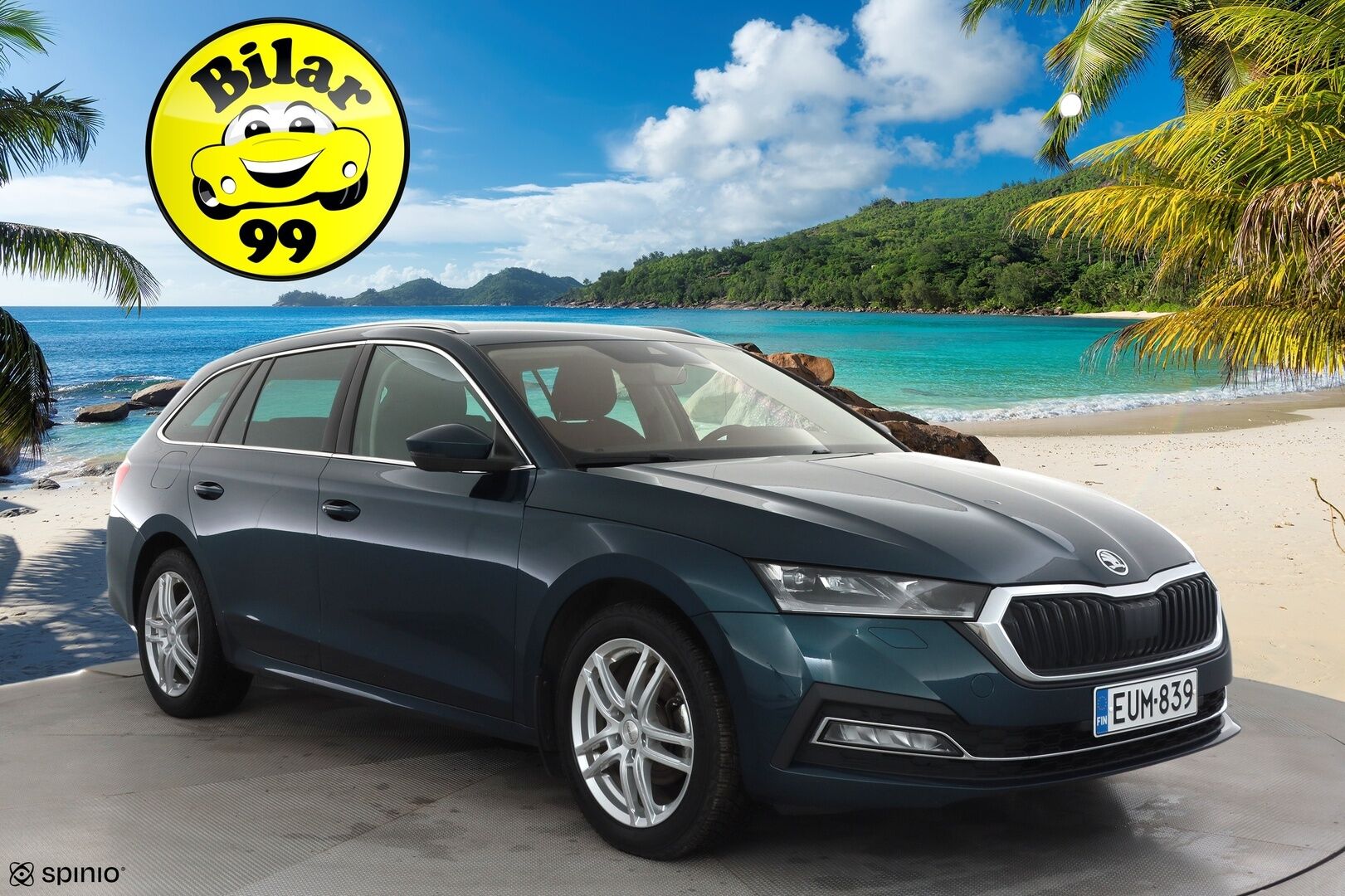 Skoda Octavia 2023 Combi 1.5 TSI Style eTEC DSG * Koukku / ACC / Webasto / Matrix-LED /  P.Kamera / Smartlink / Keyless * - 1-om Suomi-auto / Kahdet renkaat aluvanteilla / Merkkihuollot