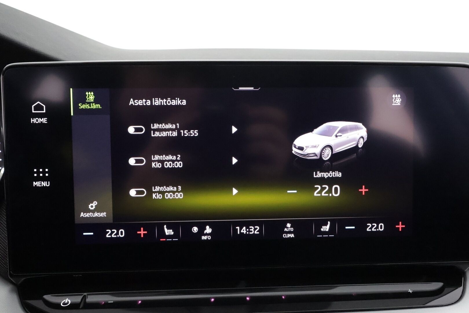 Skoda Octavia 2023 Combi 1.5 TSI Style eTEC DSG * Koukku / ACC / Webasto / Matrix-LED /  P.Kamera / Smartlink / Keyless * - 1-om Suomi-auto / Kahdet renkaat aluvanteilla / Merkkihuollot
