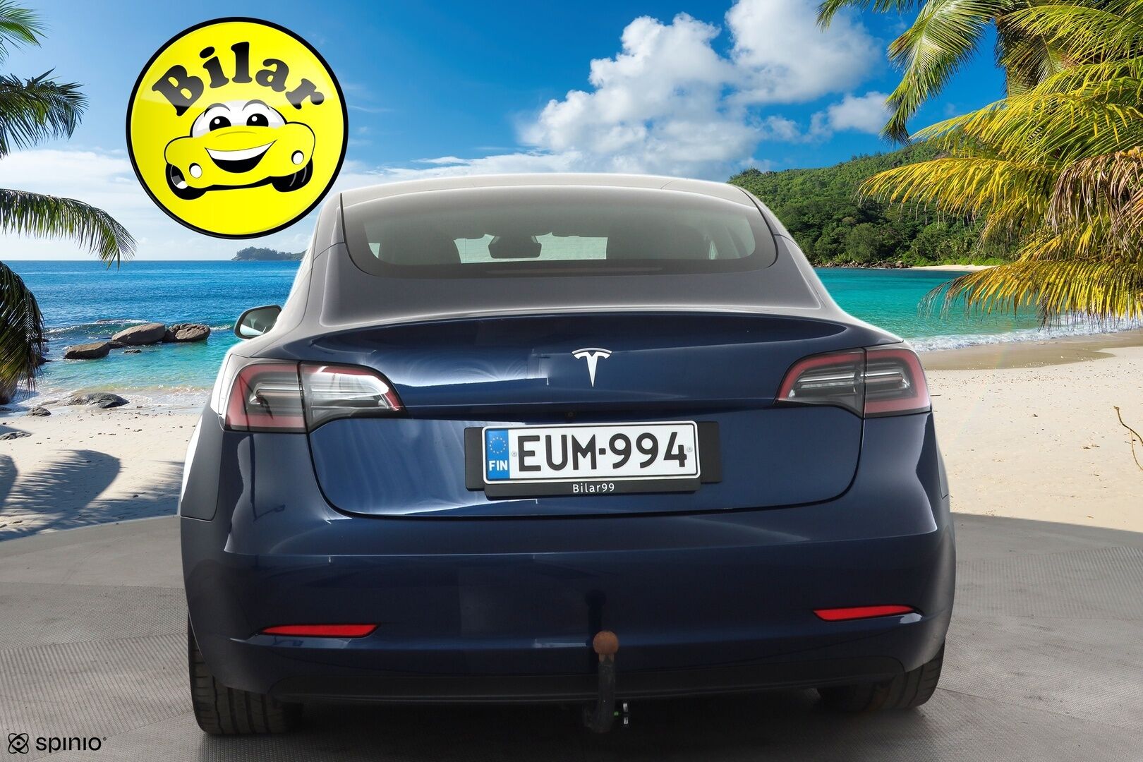 Tesla Model 3 2023 RWD - | ACC | ILP | Koukku | Ryzen | Matrix | Lasikatto | Sähkönahat | Muistipenkki | P.kamera | Autosteer | 2x renkaat aluin | 1-om suomiauto |