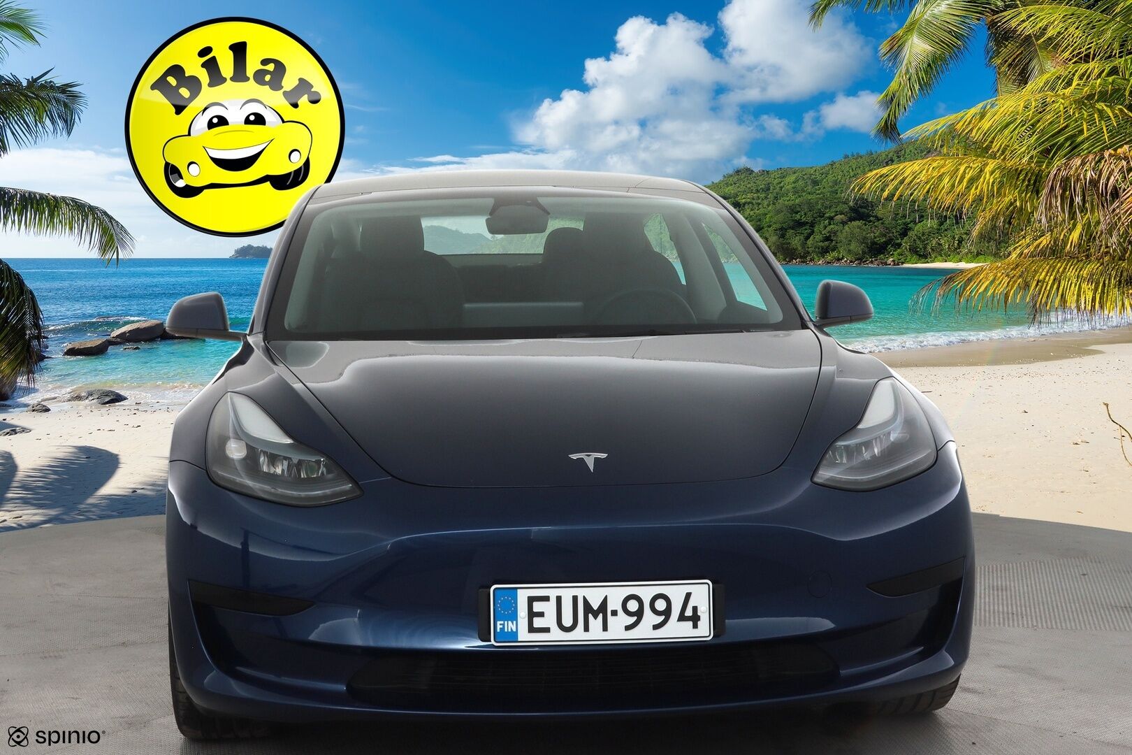 Tesla Model 3 2023 RWD - | ACC | ILP | Koukku | Ryzen | Matrix | Lasikatto | Sähkönahat | Muistipenkki | P.kamera | Autosteer | 2x renkaat aluin | 1-om suomiauto |
