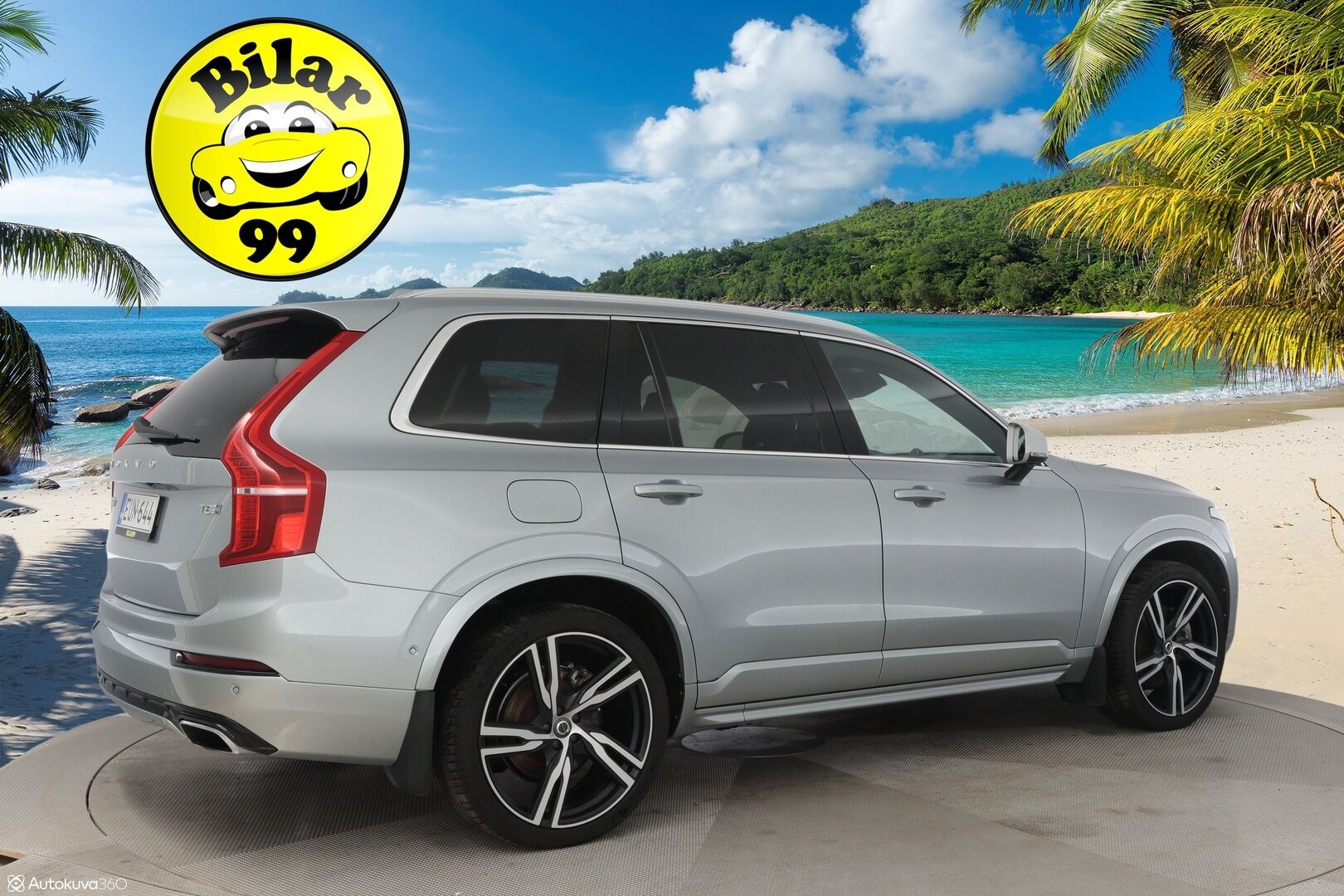 Volvo XC90 2018 T8 Twin Engine AWD R-Design aut - 3,99 % KORKOTARJOUS TÄHÄN AUTOON - * ACC / B&W / Panorama / 360 kamera /  VOC / Pilot assist / Muistipenkit / Koukku / HUD / Huippuvarusteet! *