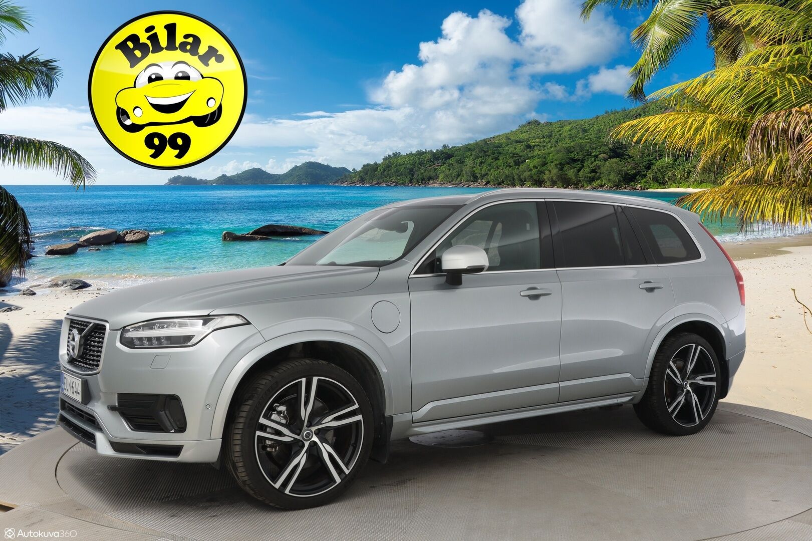 Volvo XC90 2018 T8 Twin Engine AWD R-Design aut - 3,99 % KORKOTARJOUS TÄHÄN AUTOON - * ACC / B&W / Panorama / 360 kamera /  VOC / Pilot assist / Muistipenkit / Koukku / HUD / Huippuvarusteet! *