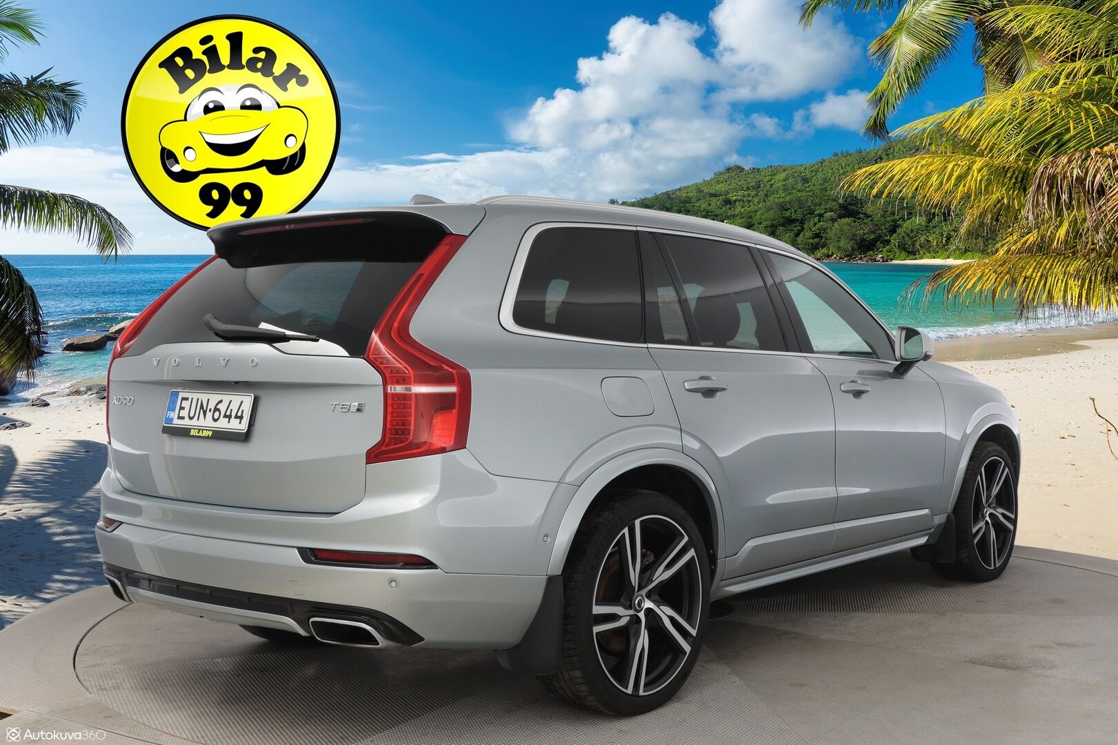 Volvo XC90 2018 T8 Twin Engine AWD R-Design aut - 3,99 % KORKOTARJOUS TÄHÄN AUTOON - * ACC / B&W / Panorama / 360 kamera /  VOC / Pilot assist / Muistipenkit / Koukku / HUD / Huippuvarusteet! *
