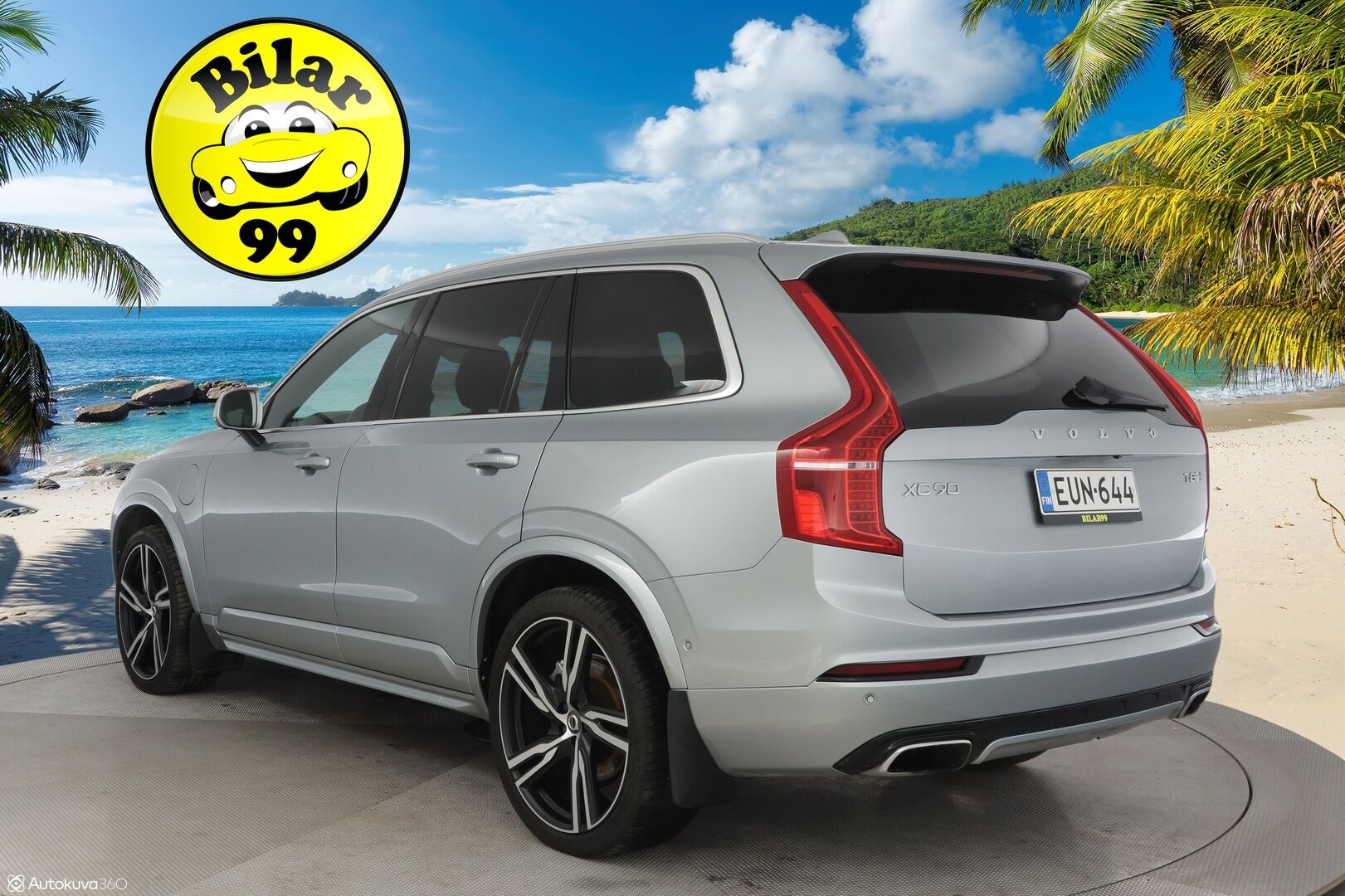 Volvo XC90 2018 T8 Twin Engine AWD R-Design aut - 3,99 % KORKOTARJOUS TÄHÄN AUTOON - * ACC / B&W / Panorama / 360 kamera /  VOC / Pilot assist / Muistipenkit / Koukku / HUD / Huippuvarusteet! *