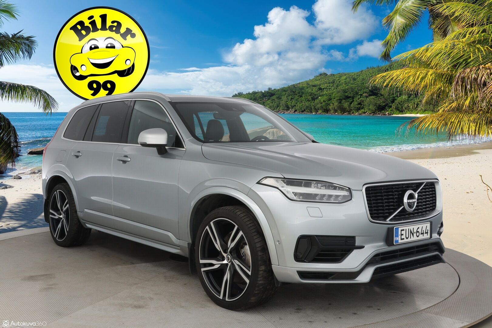 Volvo XC90 2018 T8 Twin Engine AWD R-Design aut - 3,99 % KORKOTARJOUS TÄHÄN AUTOON - * ACC / B&W / Panorama / 360 kamera /  VOC / Pilot assist / Muistipenkit / Koukku / HUD / Huippuvarusteet! *