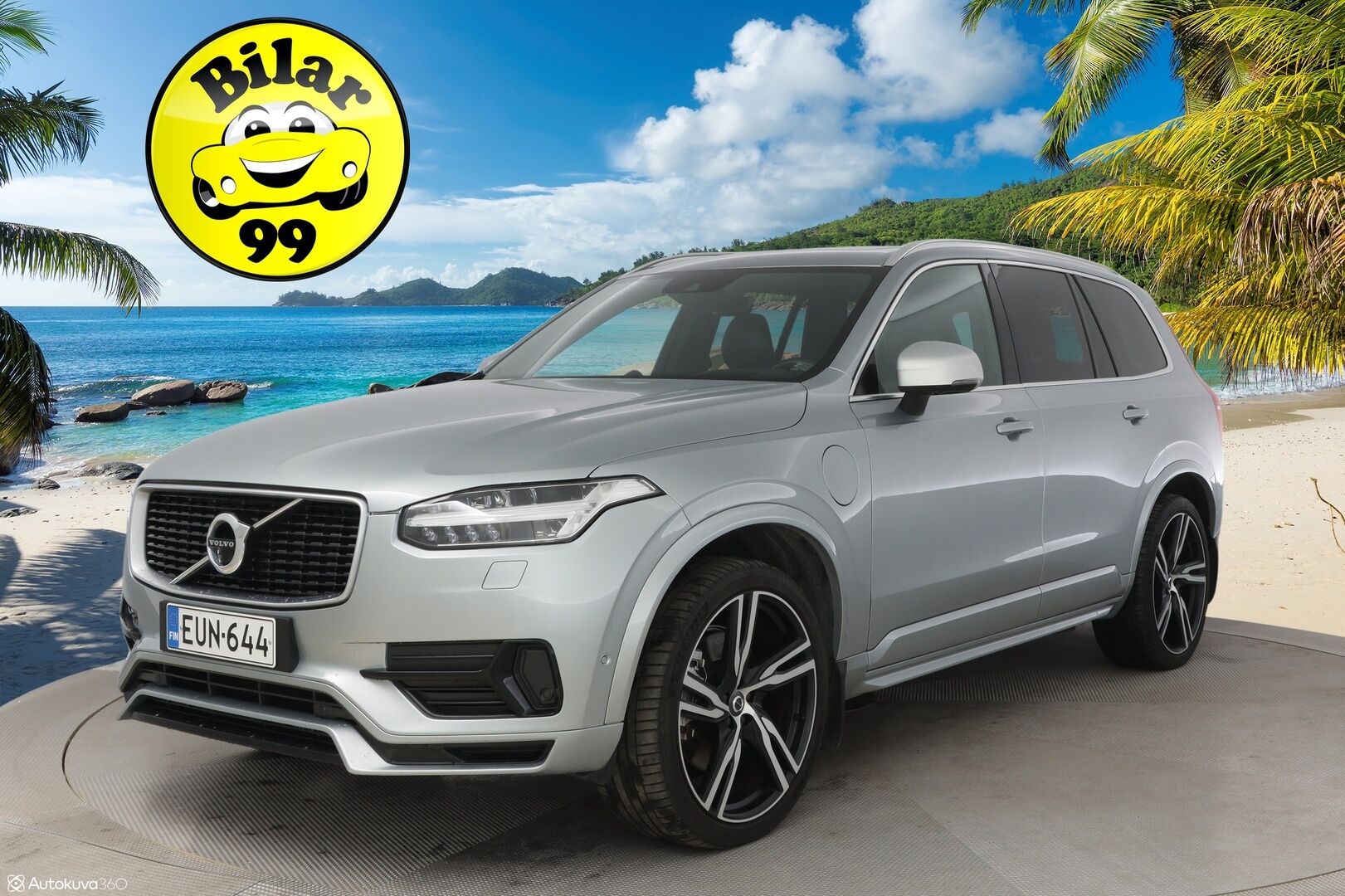 Volvo XC90 2018 T8 Twin Engine AWD R-Design aut - 3,99 % KORKOTARJOUS TÄHÄN AUTOON - * ACC / B&W / Panorama / 360 kamera /  VOC / Pilot assist / Muistipenkit / Koukku / HUD / Huippuvarusteet! *
