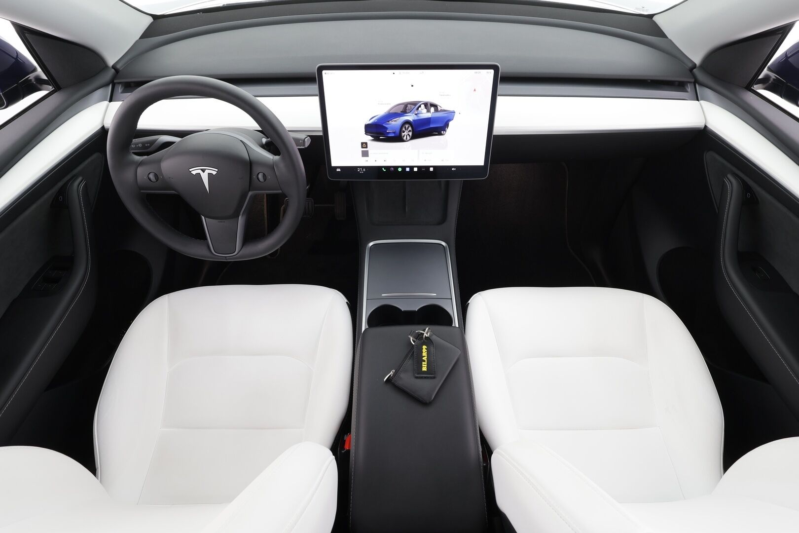 Tesla Model Y 2023 Long Range * Koukku / ILP / ACC / Matrix-LED / P.kamera / Muistipenkki / Premium Audio / Navi / Kaistavahti / Keyless * - Suomi-auto / Akku kuntotarkastettu SoH 94,6% / 2x Latauskaapelit / Kahdet renkaat