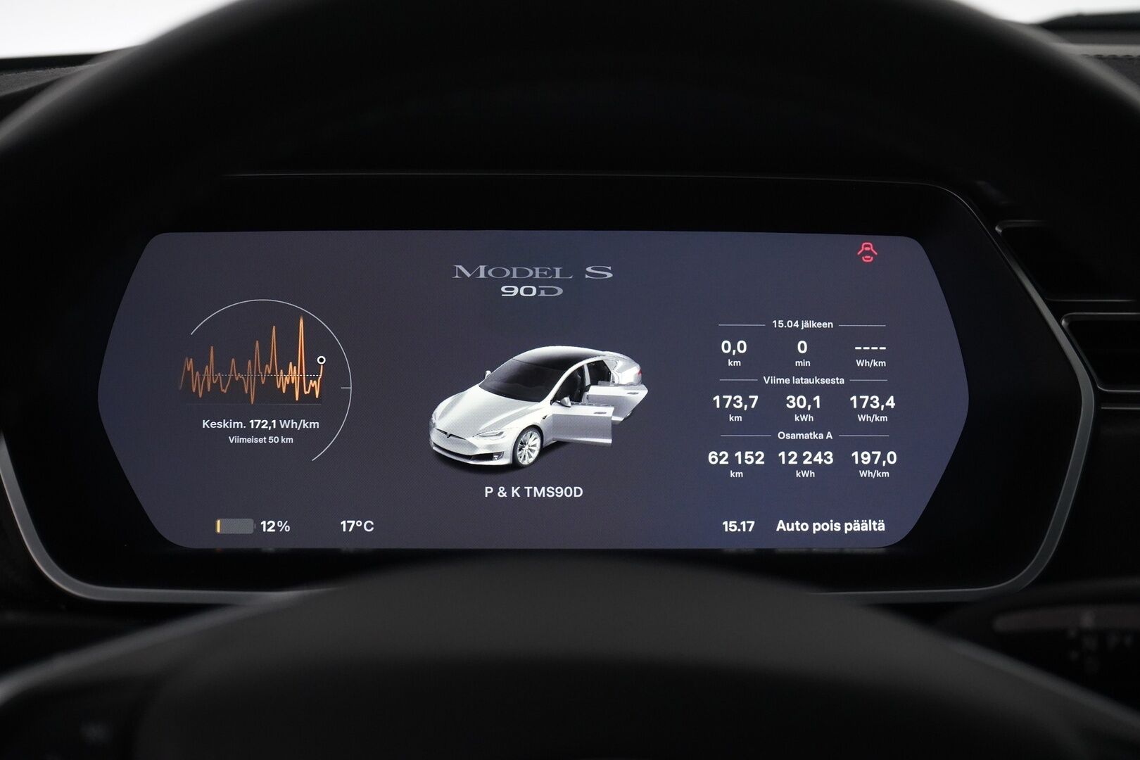 Tesla Model S 2017 90D AWD *Ilmastoidut nahat / Ilma-alusta / Lasikatto / Sentry / Paranneltu Autopilot* - Huippusiisti / Kahdet Teslan vanteet / Puhdas CarVertical / Säädettävä Ilma-alusta