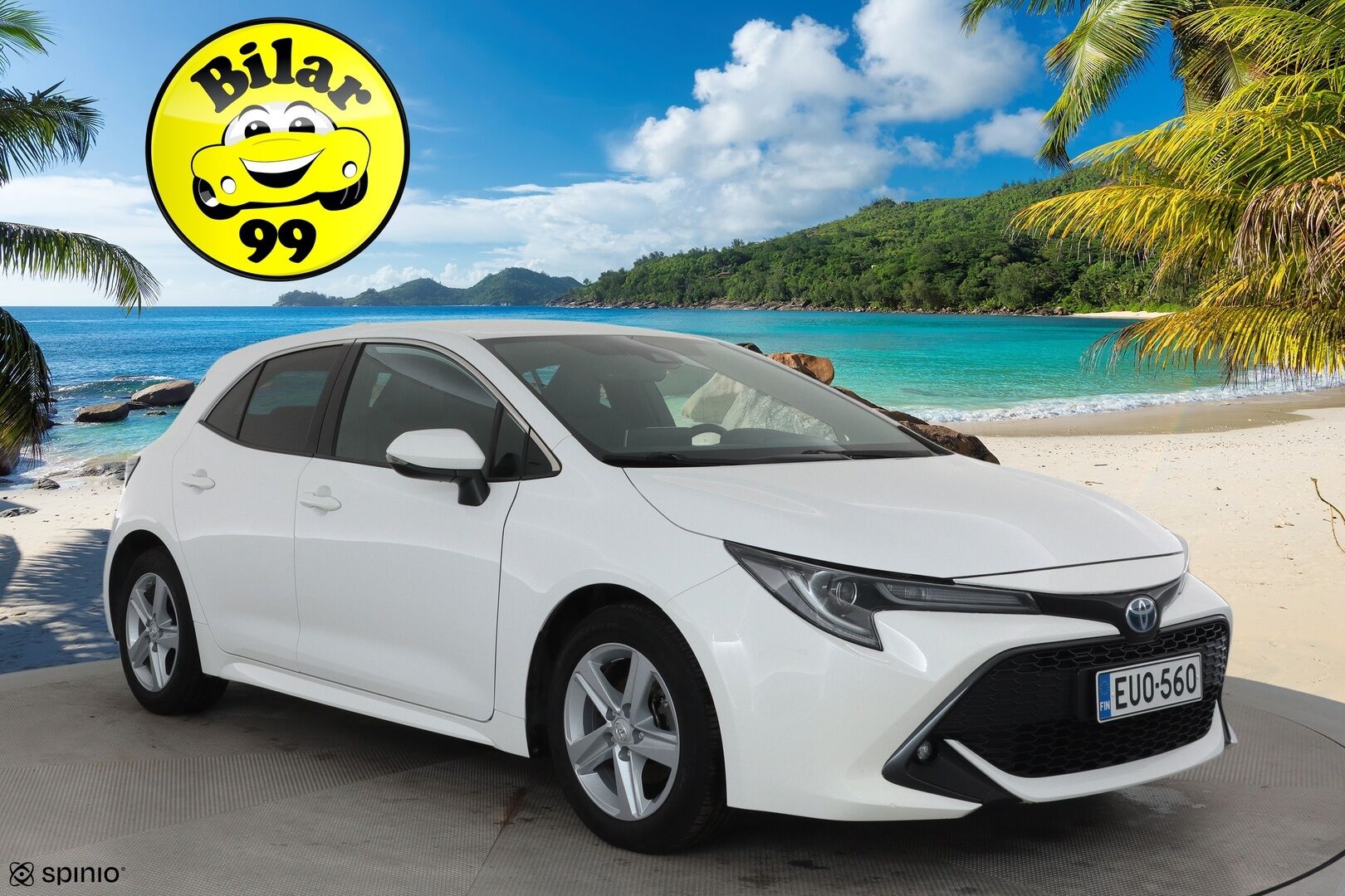 Toyota Corolla 2023 Hatchback 1,8 Hybrid Prestige Edition **ACC / Puolinahat / P.kamera / KeylessGo / LED** - Suomi-auto / Kahdet renkaat aluvanteilla / Merkkihuollettu