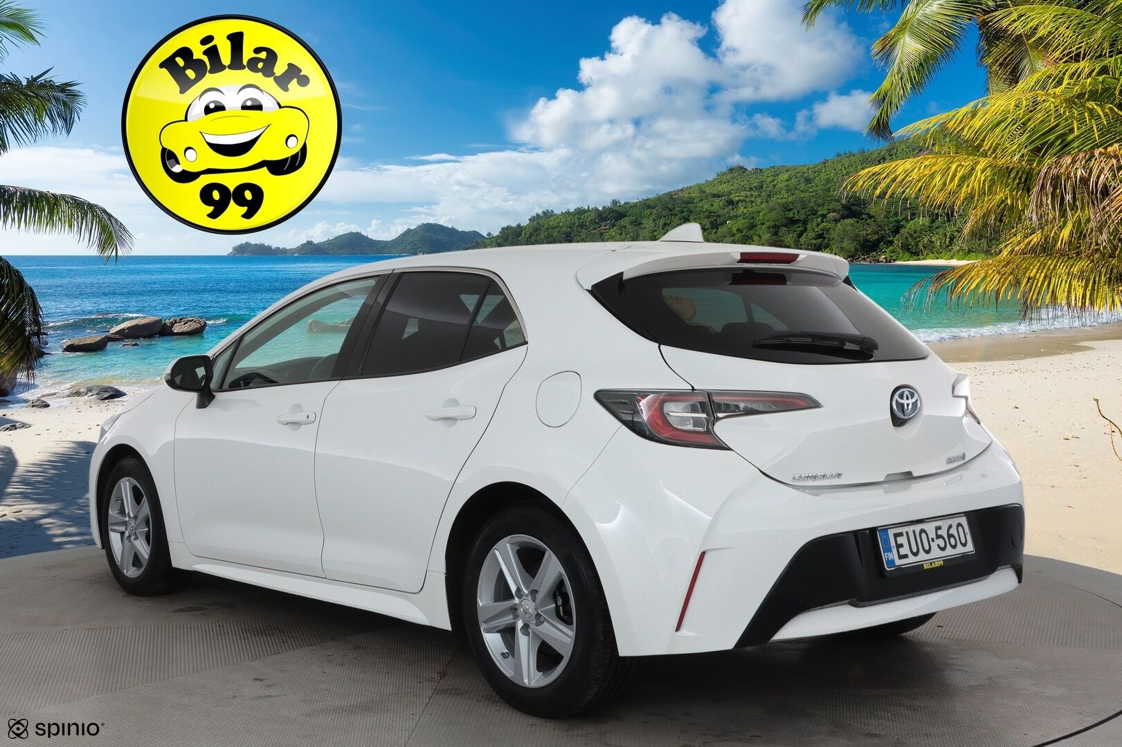 Toyota Corolla 2023 Hatchback 1,8 Hybrid Prestige Edition **ACC / Puolinahat / P.kamera / KeylessGo / LED** - Suomi-auto / Kahdet renkaat aluvanteilla / Merkkihuollettu