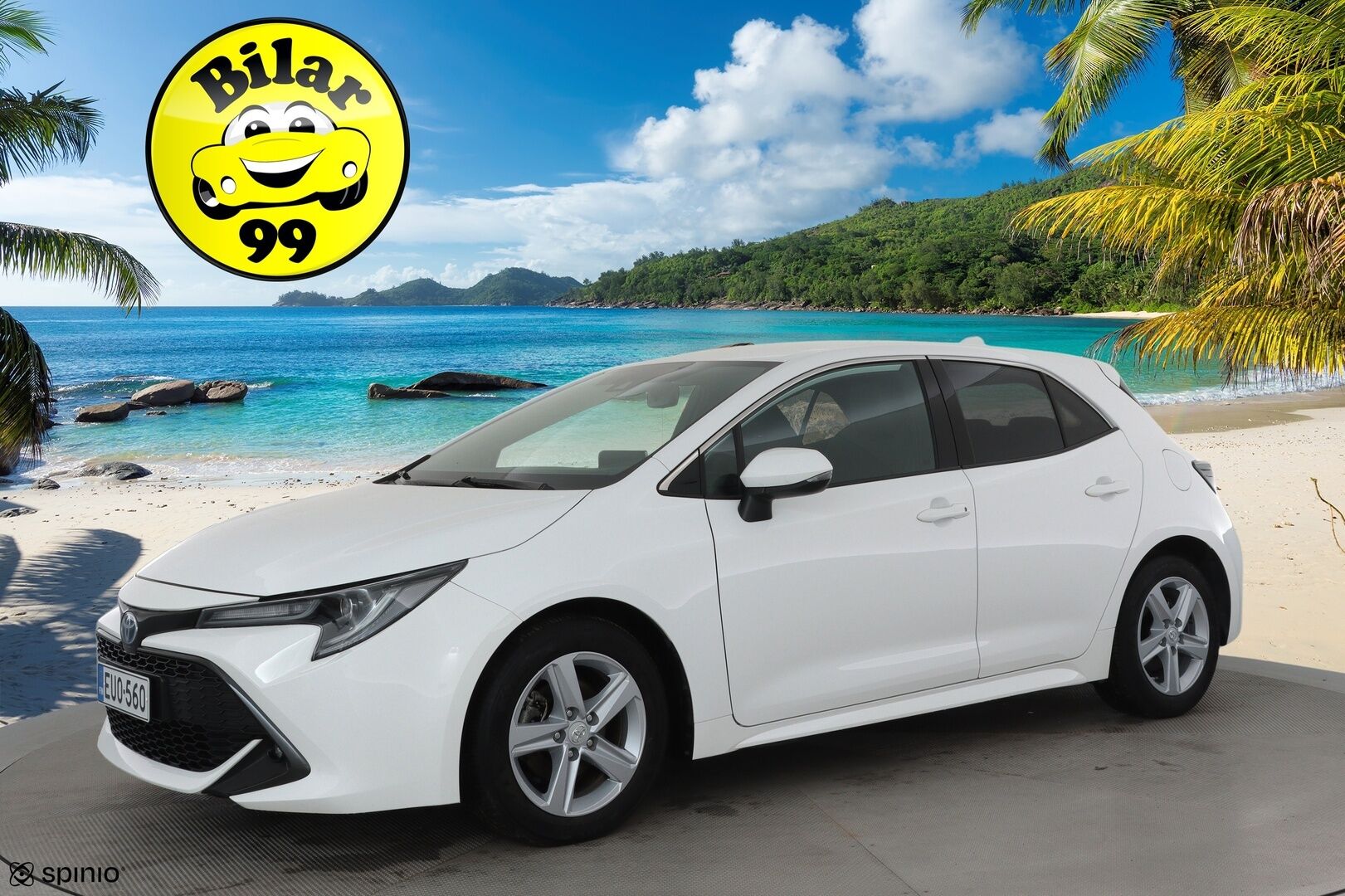 Toyota Corolla 2023 Hatchback 1,8 Hybrid Prestige Edition **ACC / Puolinahat / P.kamera / KeylessGo / LED** - Suomi-auto / Kahdet renkaat aluvanteilla / Merkkihuollettu